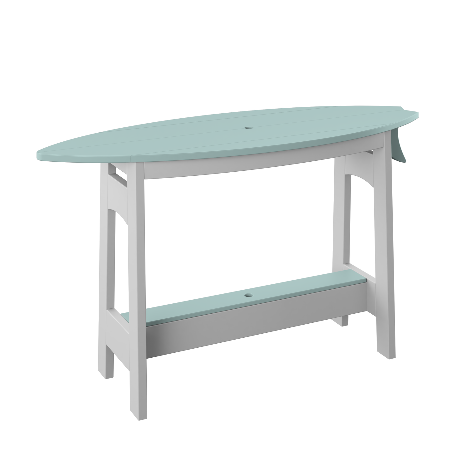 Polybird P87-R Surfboard Table 48" (DINING HEIGHT) - LEAD TIME TO SHIP 5 BUSINESS DAYS OR LESS