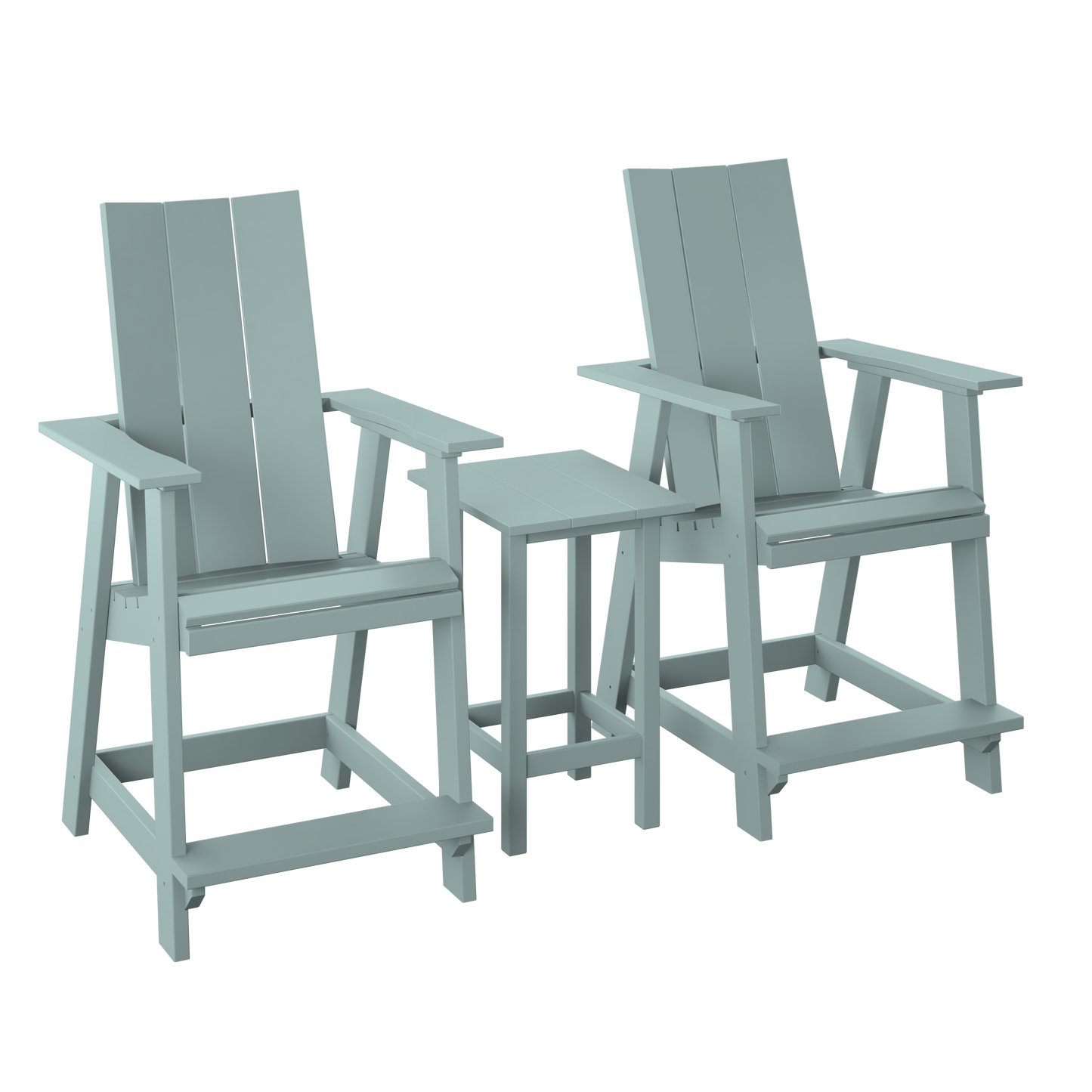 Polybird P67 Modern Balcony Set (COUNTER HEIGHT) - LEAD TIME TO SHIP 7 BUSINESS DAYS OR LESS