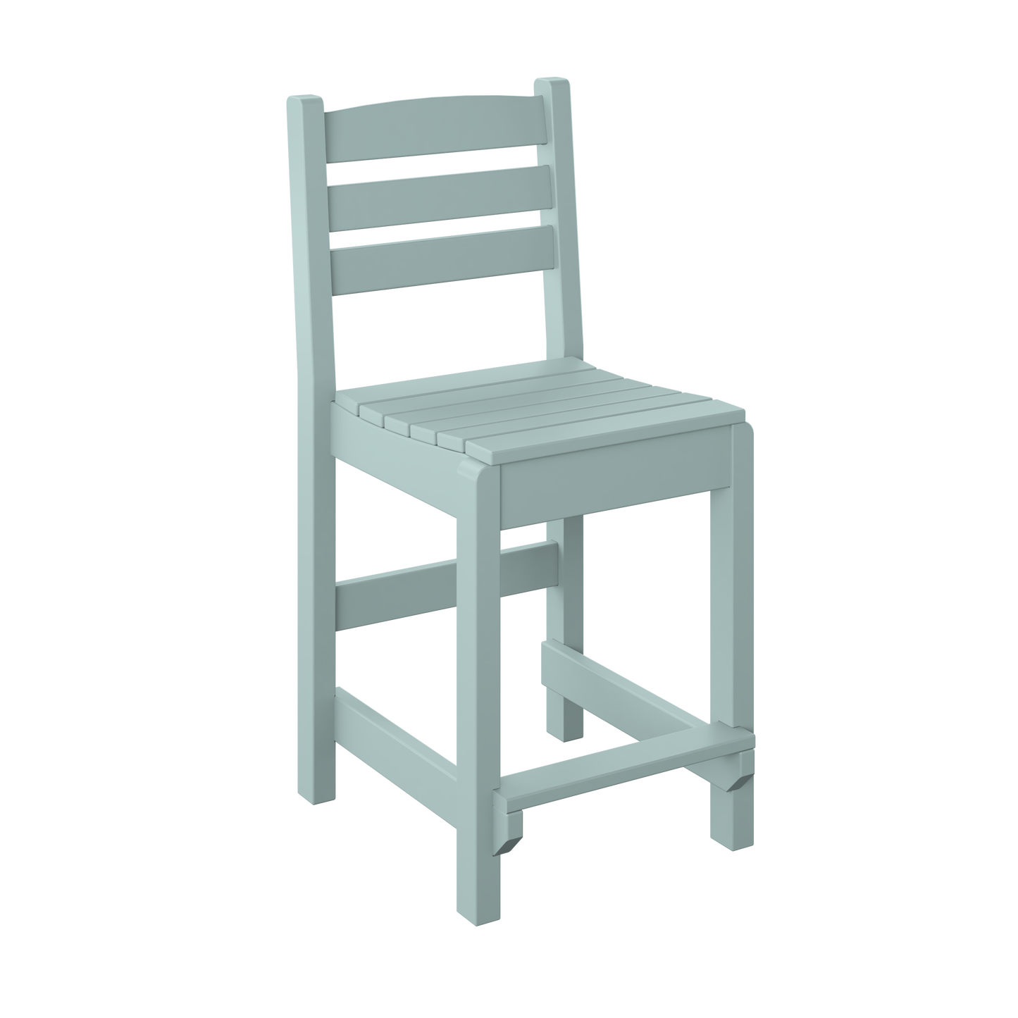 Polybird P10-C Dining Side Chair (COUNTER HEIGHT) - LEAD TIME TO SHIP 5 BUSINESS DAYS OR LESS
