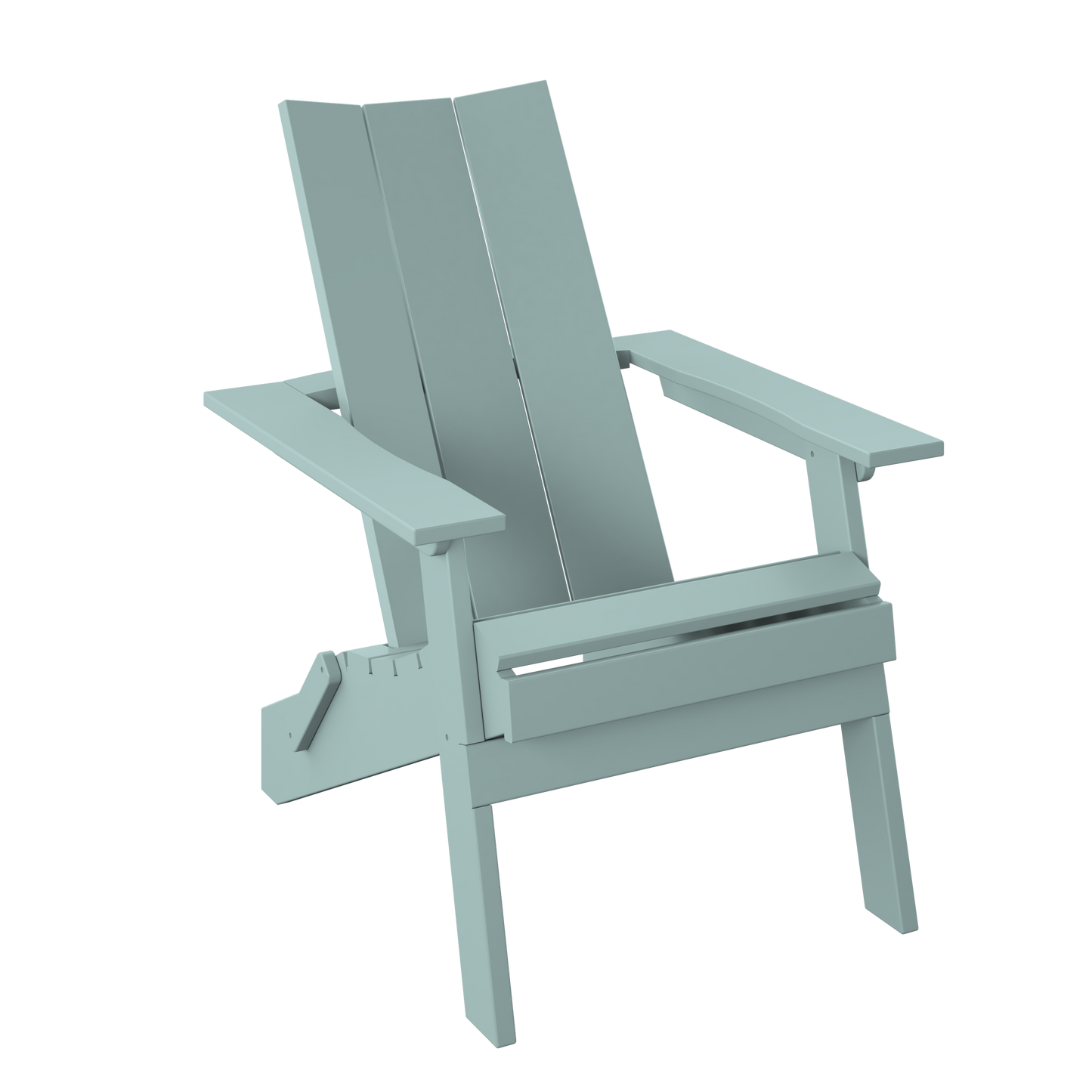 Polybird P61 Modern Folding Adirondack Chair - LEAD TIME TO SHIP 5 BUSINESS DAYS OR LESS