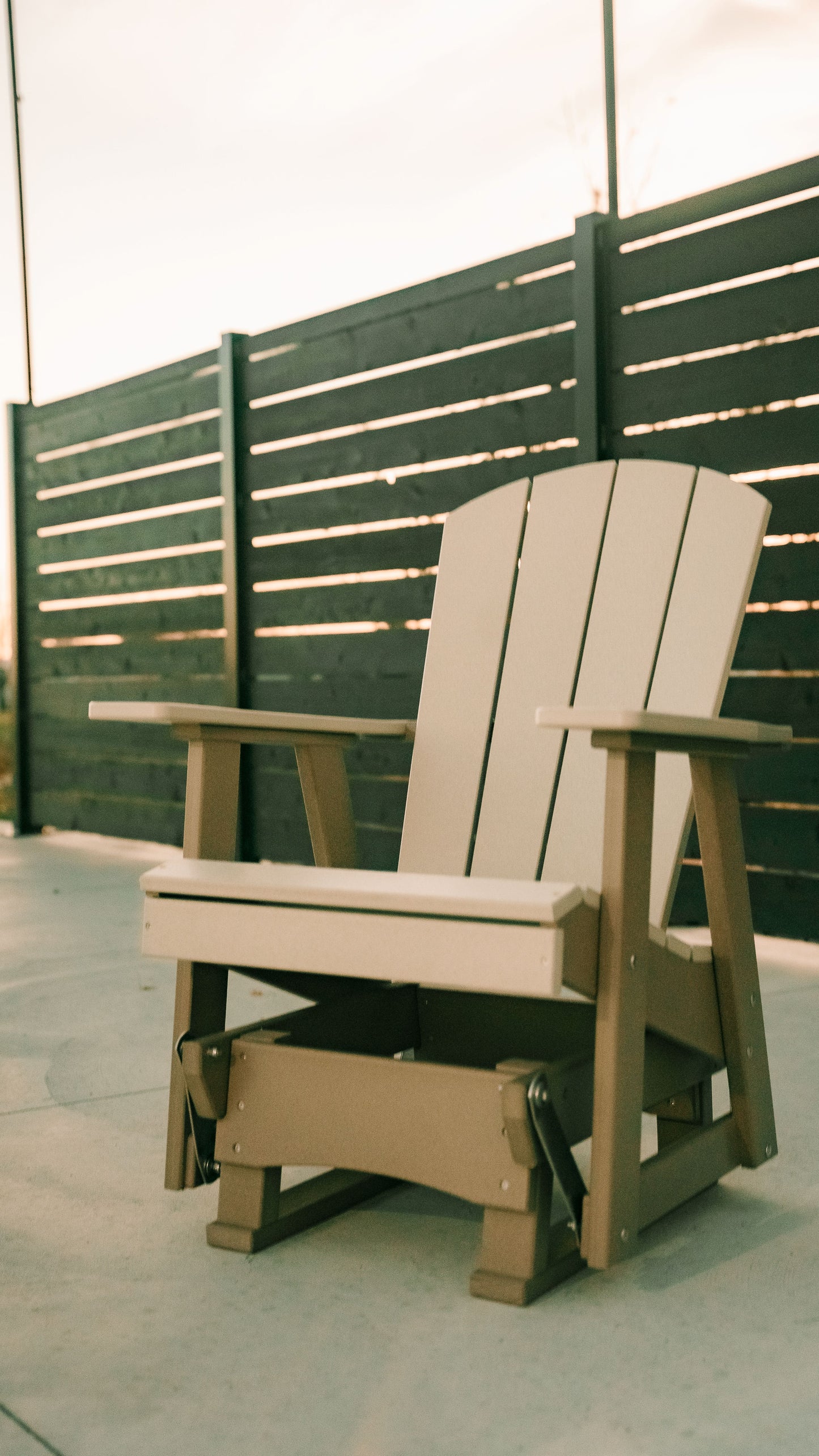 Polybird P30 2' Glider Chair - LEAD TIME TO SHIP 7 BUSINESS DAYS OR LESS