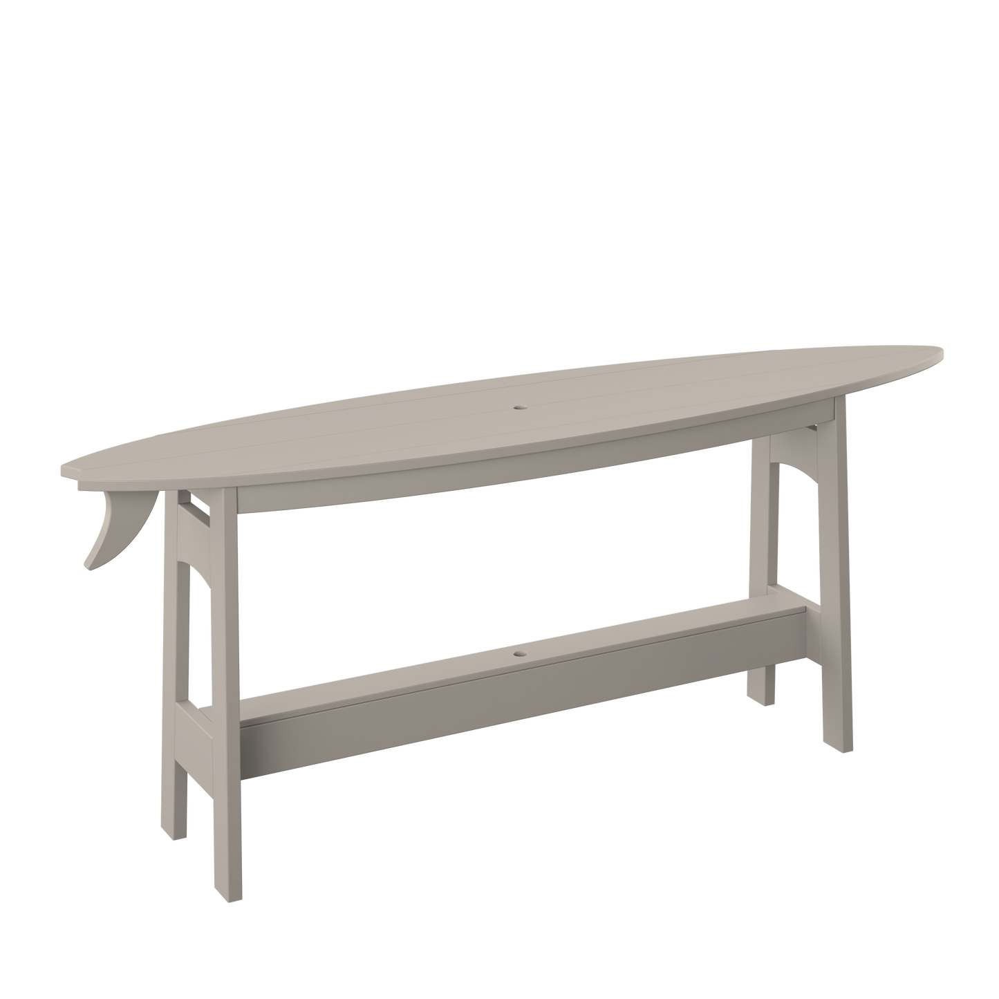 Polybird P88-R Surfboard 72" Dining Table (DINING HEIGHT) - LEAD TIME TO SHIP 5 BUSINESS DAYS OR LESS