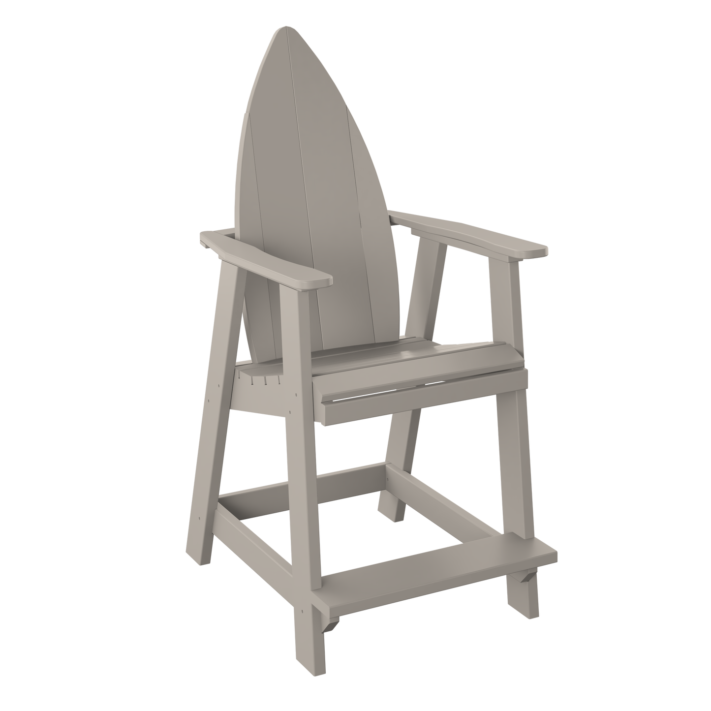 Polybird P83 Surfboard Nose Balcony Chair (COUNTER HEIGHT) - LEAD TIME TO SHIP 5 BUSINESS DAYS OR LESS