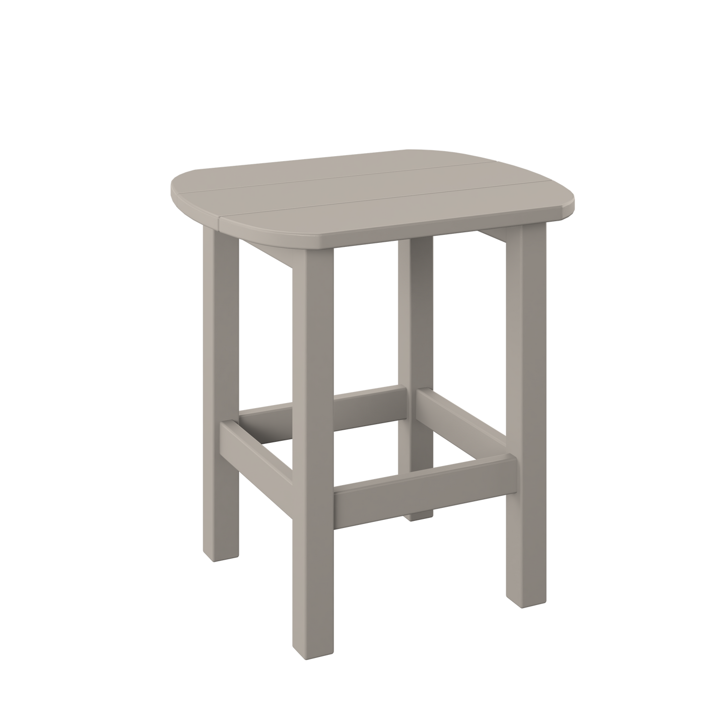 Polybird P52 Oval End Table - LEAD TIME TO SHIP 7 BUSINESS DAYS OR LESS