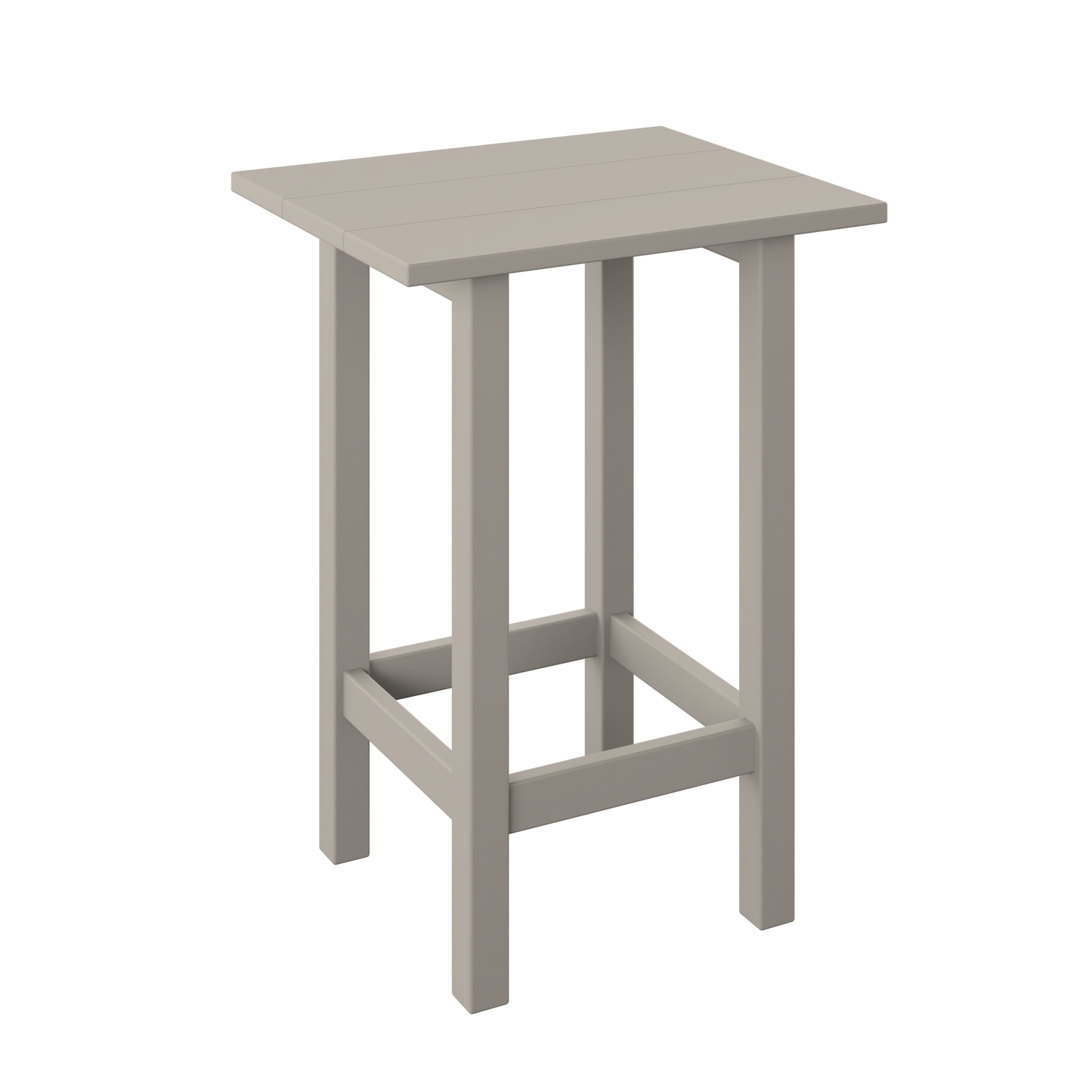 Polybird P65 Modern Balcony End Table (PAIRS WITH COUNTER HEIGHT CHAIRS) - LEAD TIME TO SHIP 7 BUSINESS DAYS OR LESS