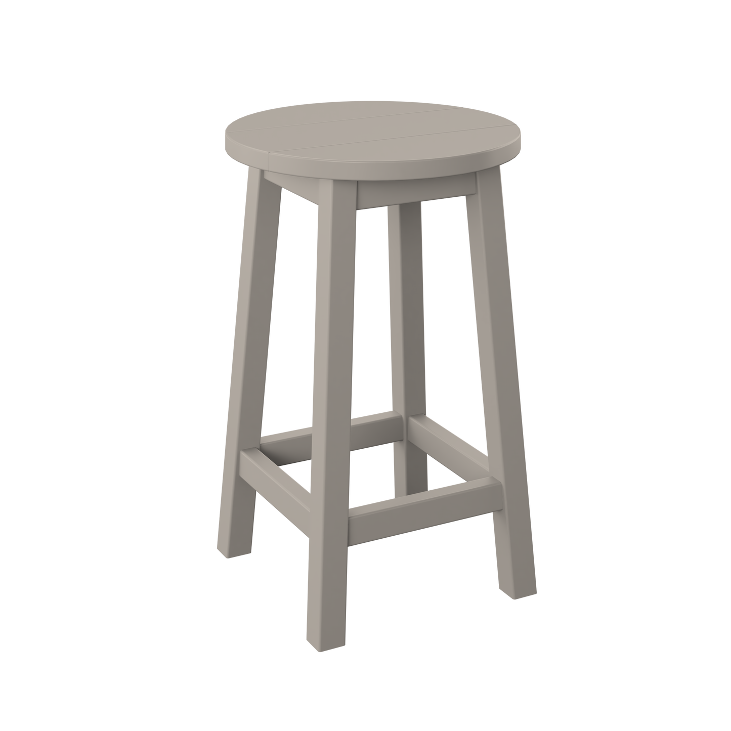 Polybird P94-C Round Bar Stool (COUNTER HEIGHT) - LEAD TIME TO SHIP 5 BUSINESS DAYS OR LESS