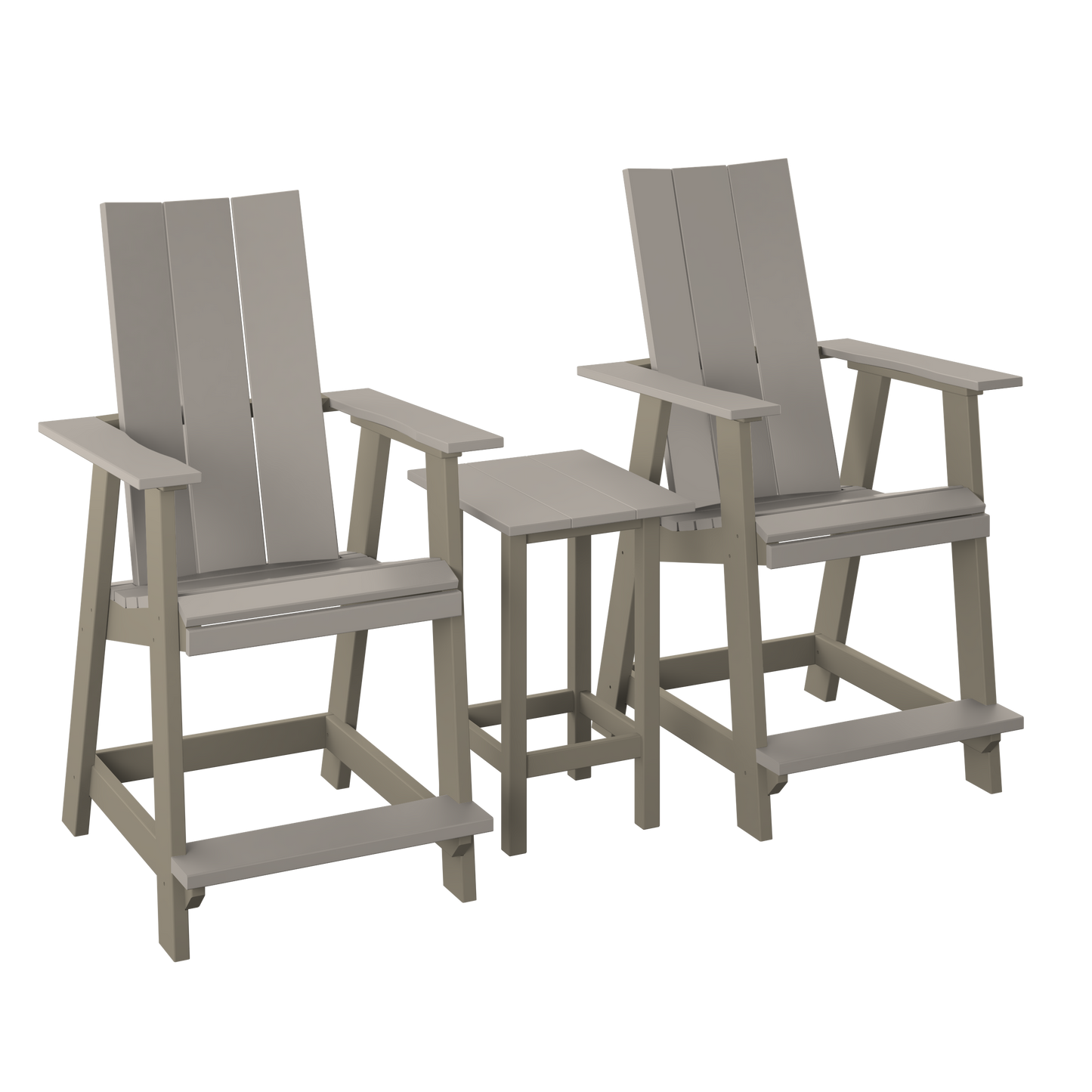 Polybird P67 Modern Balcony Set (COUNTER HEIGHT) - LEAD TIME TO SHIP 7 BUSINESS DAYS OR LESS