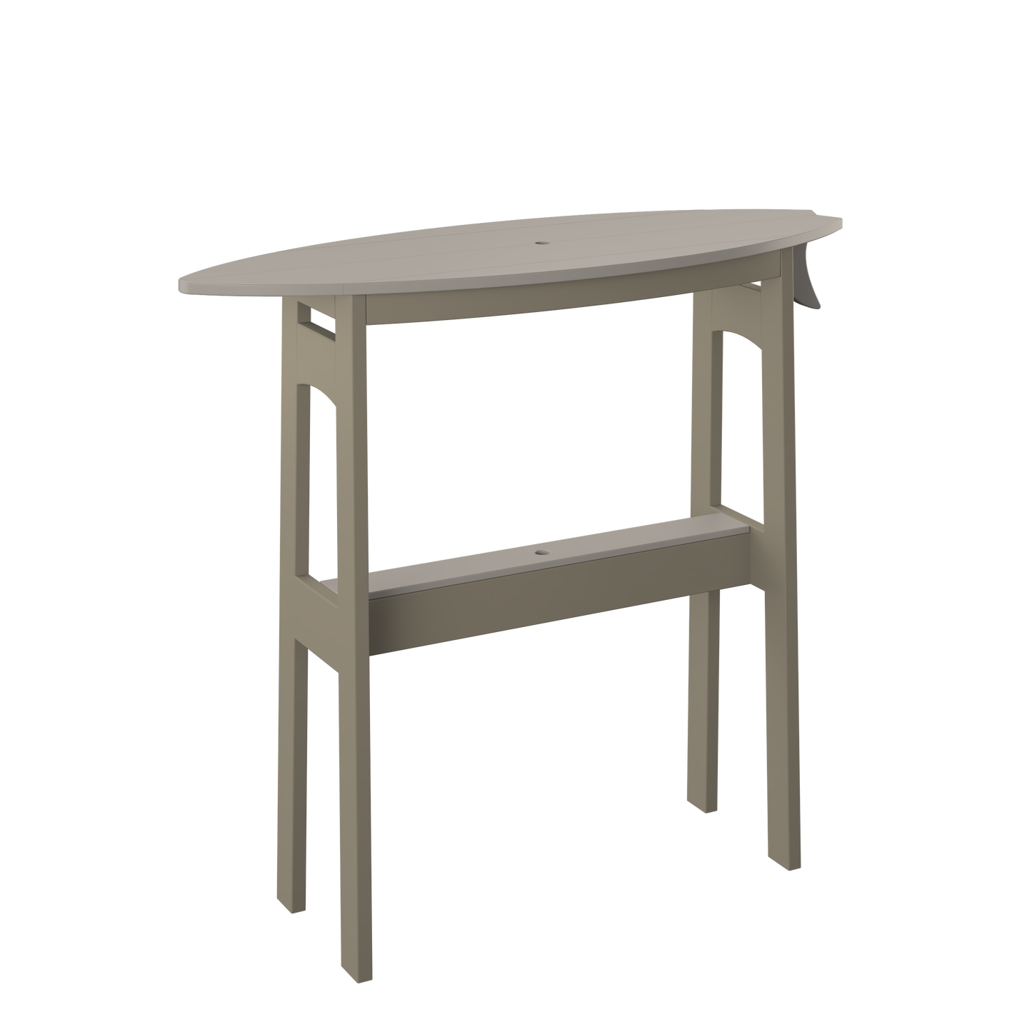 Polybird P87-B Surfboard Table 48" (BAR HEIGHT) - LEAD TIME TO SHIP 5 BUSINESS DAYS OR LESS