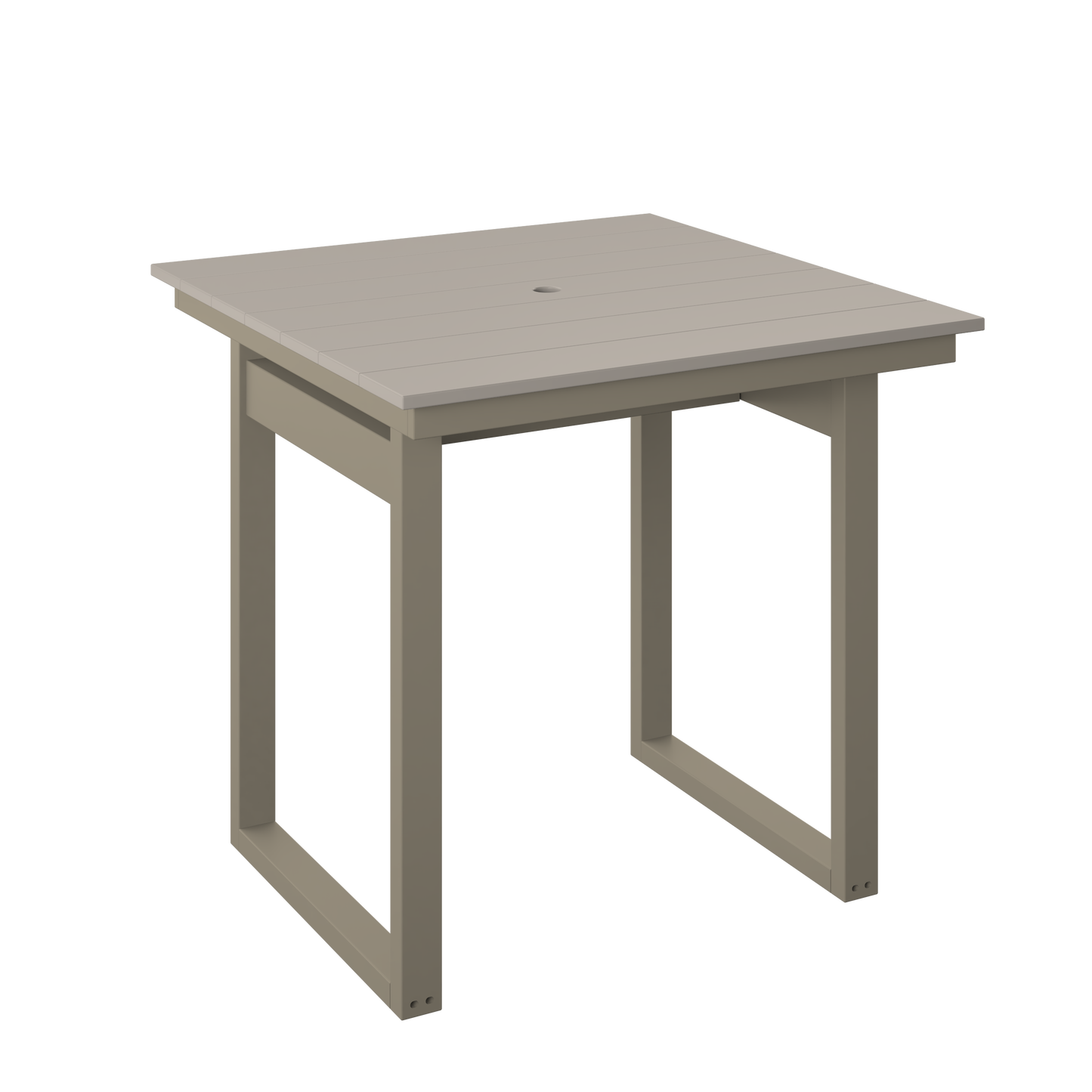 Polybird P131-C Modern 38" Square Counter Table (COUNTER HEIGHT)- LEAD TIME TO SHIP 5 BUSINESS DAYS OR LESS