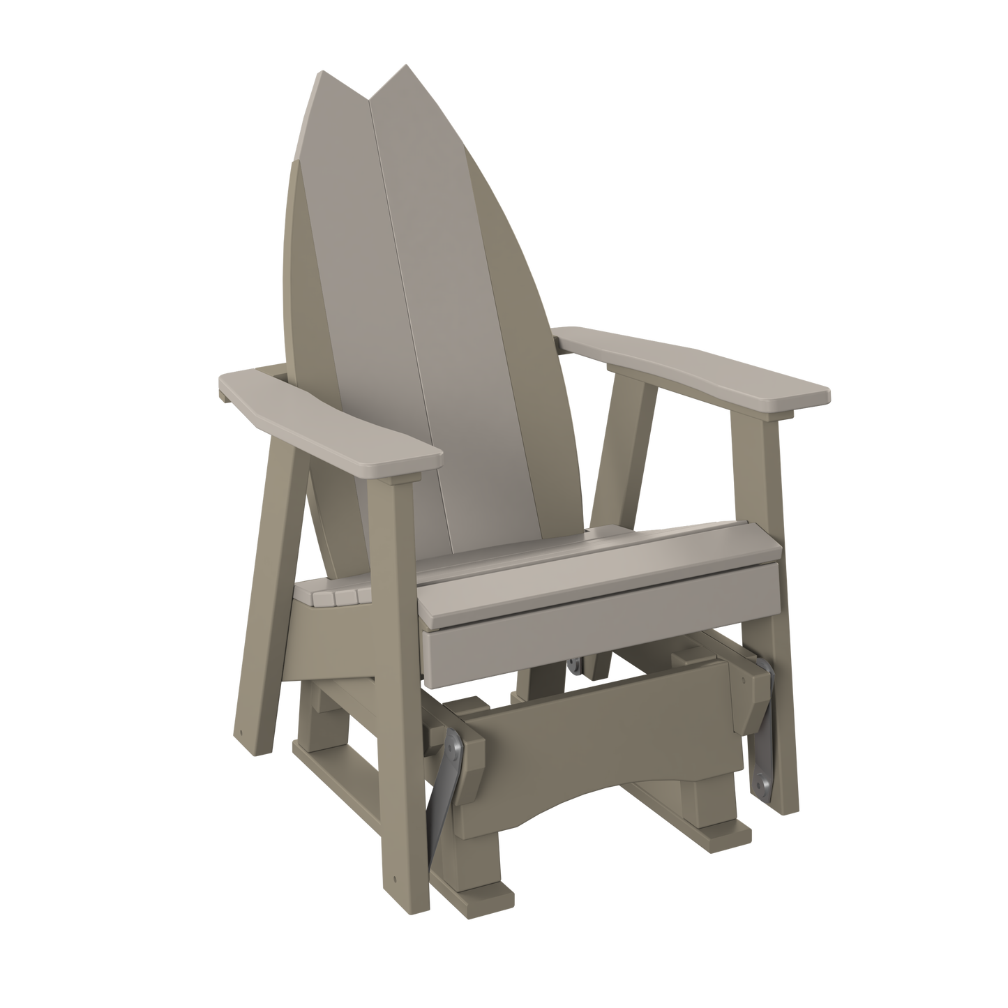 Polybird P84 Surfboard Tail 2' Glider Chair - LEAD TIME TO SHIP 5 BUSINESS DAYS OR LESS