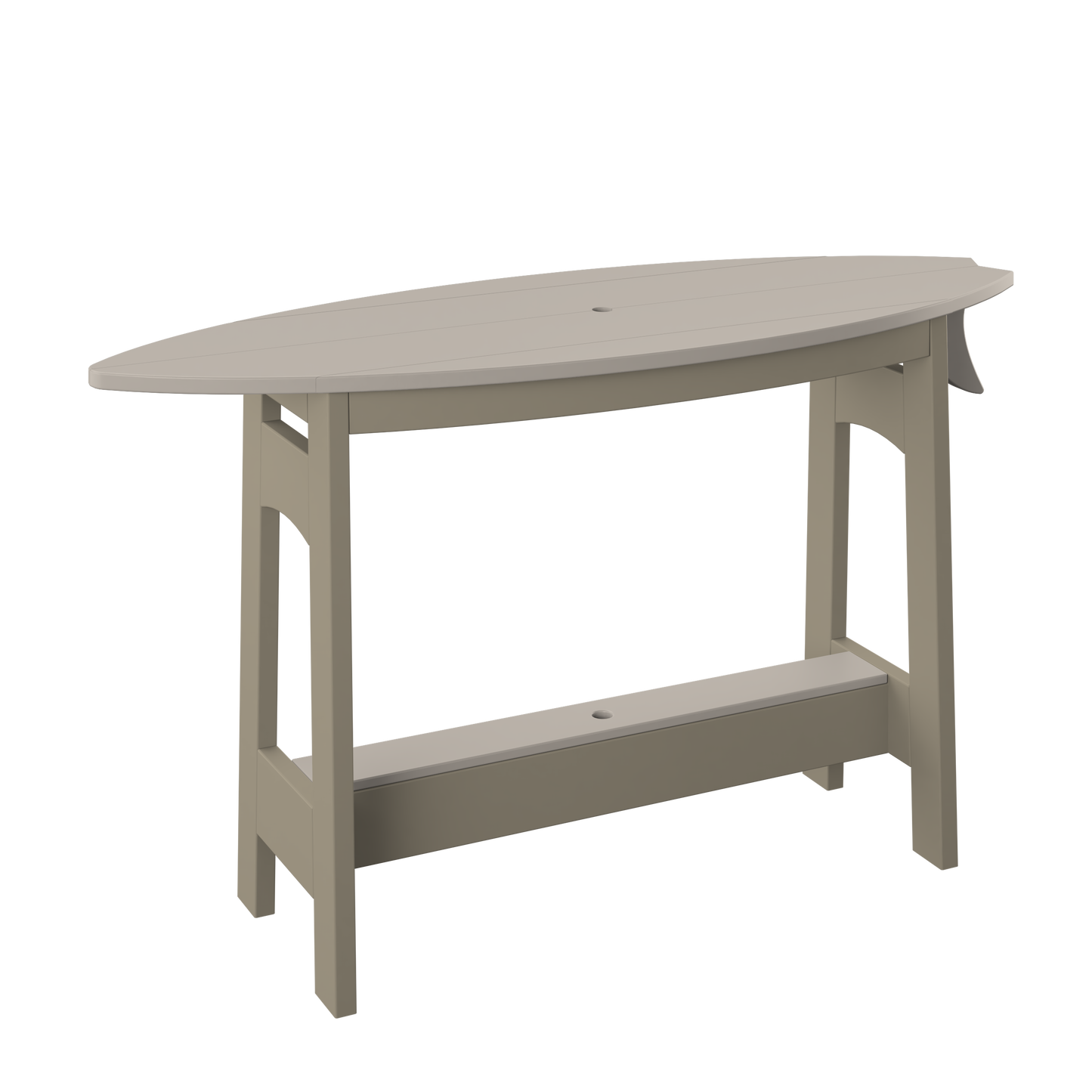 Polybird P87-R Surfboard Table 48" (DINING HEIGHT) - LEAD TIME TO SHIP 5 BUSINESS DAYS OR LESS