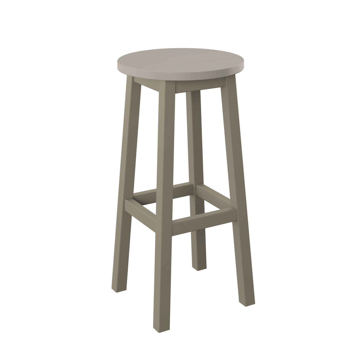 Polybird P94-B Round Bar Stool (BAR HEIGHT) - LEAD TIME TO SHIP 5 BUSINESS DAYS OR LESS