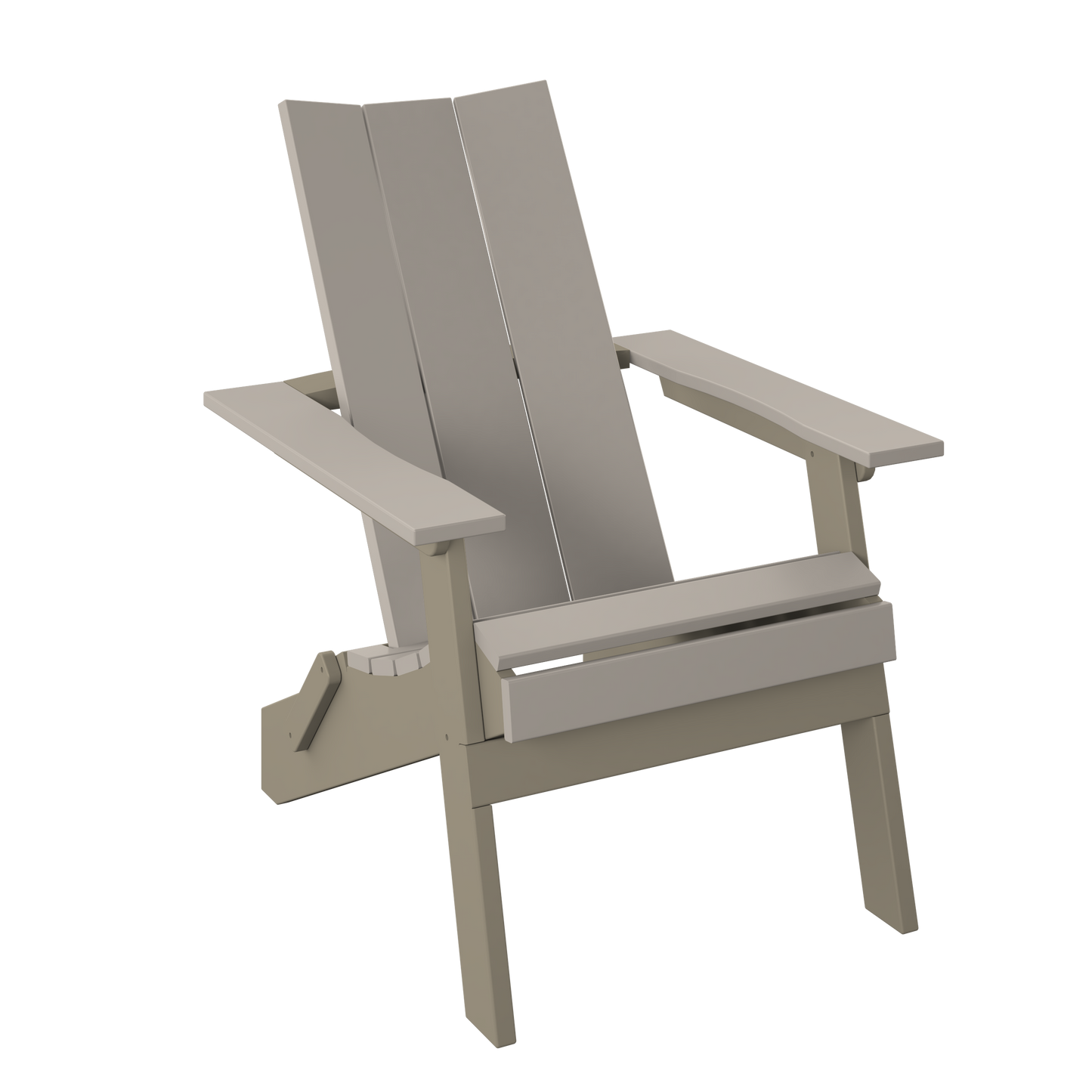Polybird P61 Modern Folding Adirondack Chair - LEAD TIME TO SHIP 5 BUSINESS DAYS OR LESS