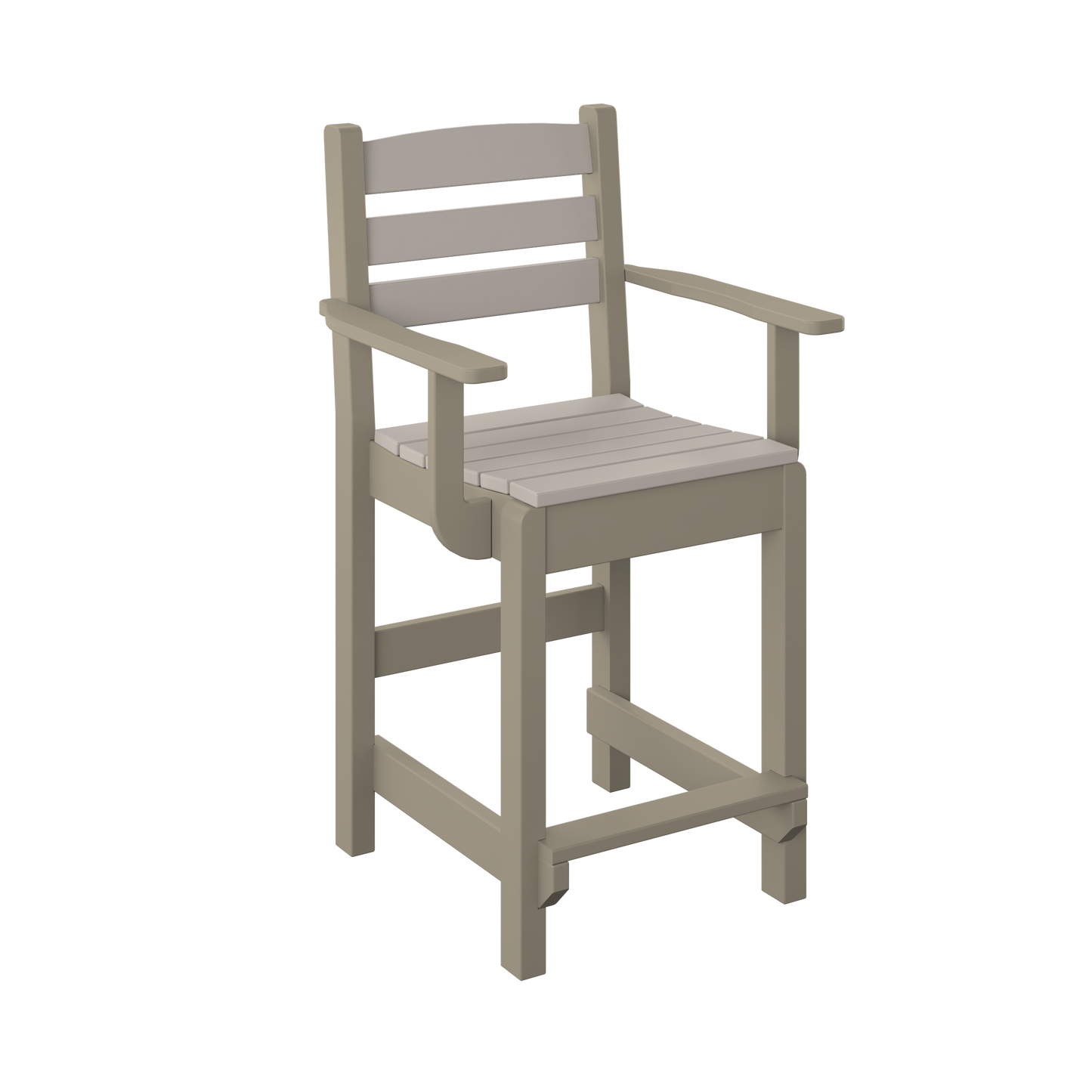 Polybird P11-C Captain Dining Chair (COUNTER HEIGHT)- LEAD TIME TO SHIP 5 BUSINESS DAYS OR LESS