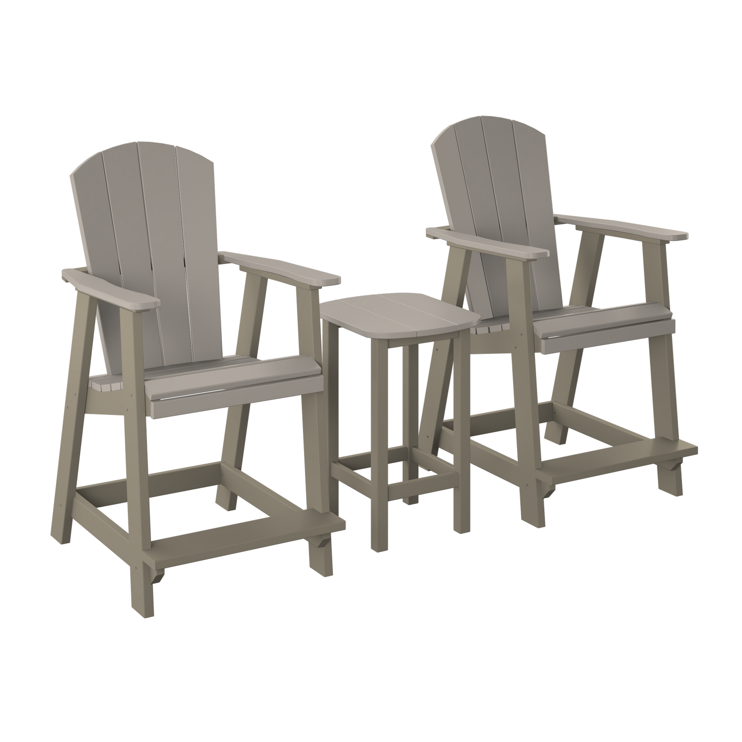 Polybird P5 Balcony Set (COUNTER HEIGHT) - LEAD TIME TO SHIP 7 BUSINESS DAYS OR LESS