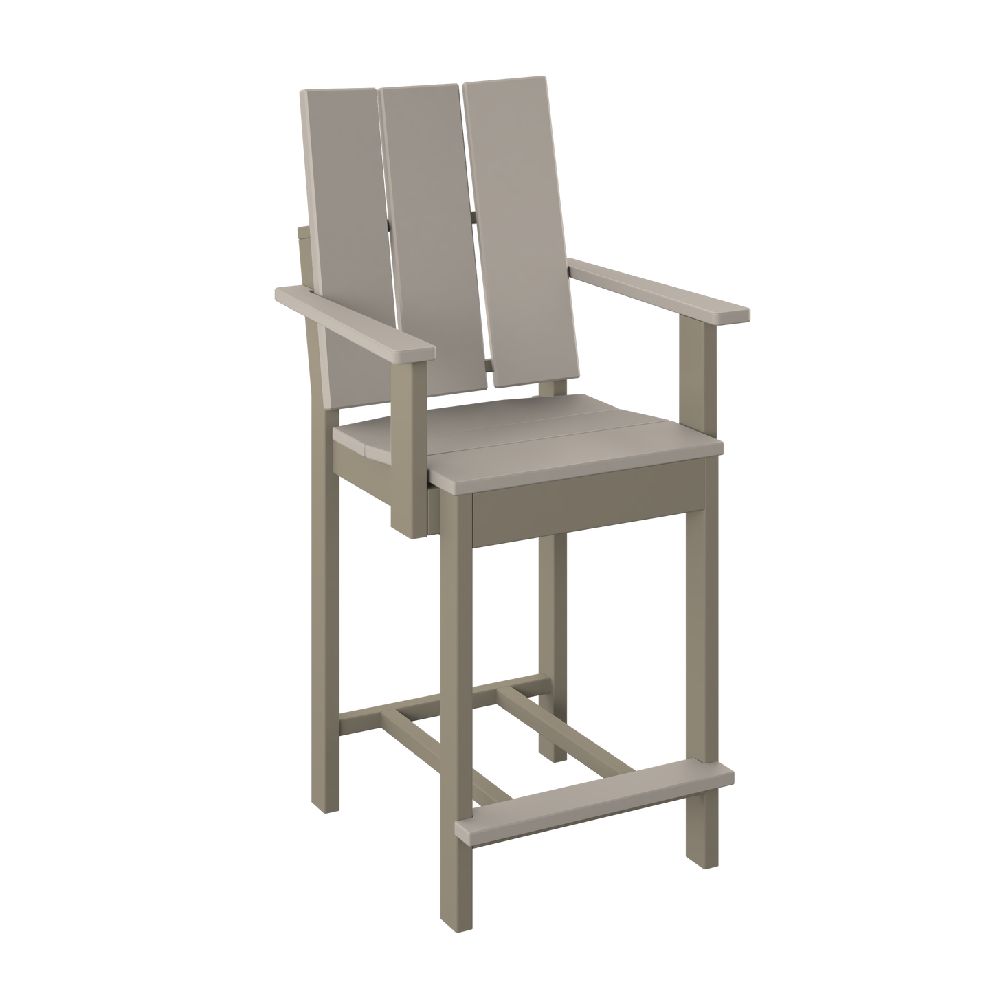 Polybird P9-C Modern Dining Chair (COUNTER HEIGHT) - LEAD TIME TO SHIP 5 BUSINESS DAYS OR LESS