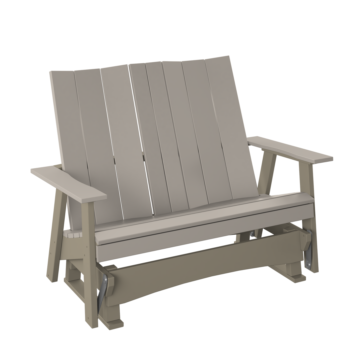 Polybird P63 Modern 4' Glider Bench - LEAD TIME TO SHIP 5 BUSINESS DAYS OR LESS