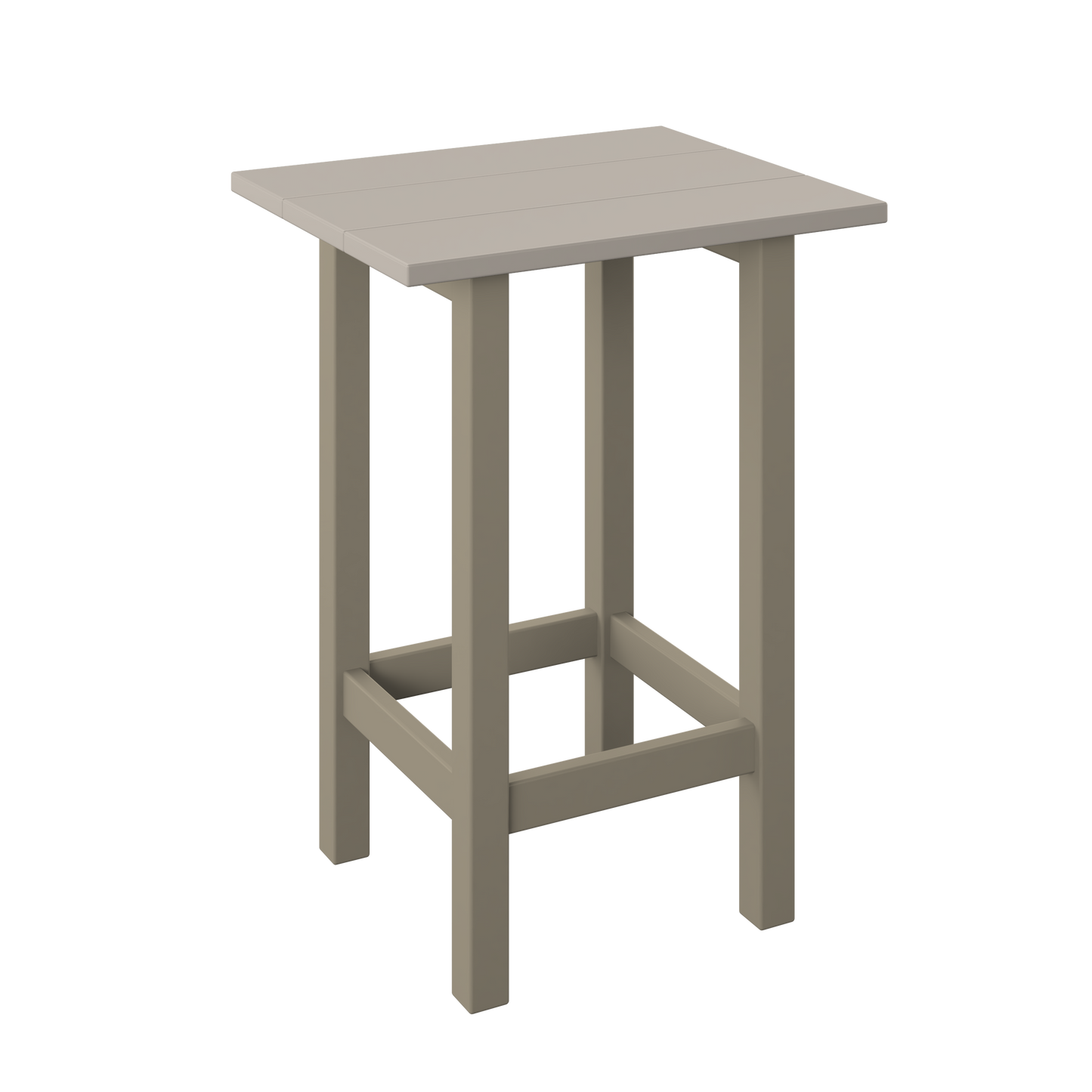 Polybird P65 Modern Balcony End Table (PAIRS WITH COUNTER HEIGHT CHAIRS) - LEAD TIME TO SHIP 7 BUSINESS DAYS OR LESS