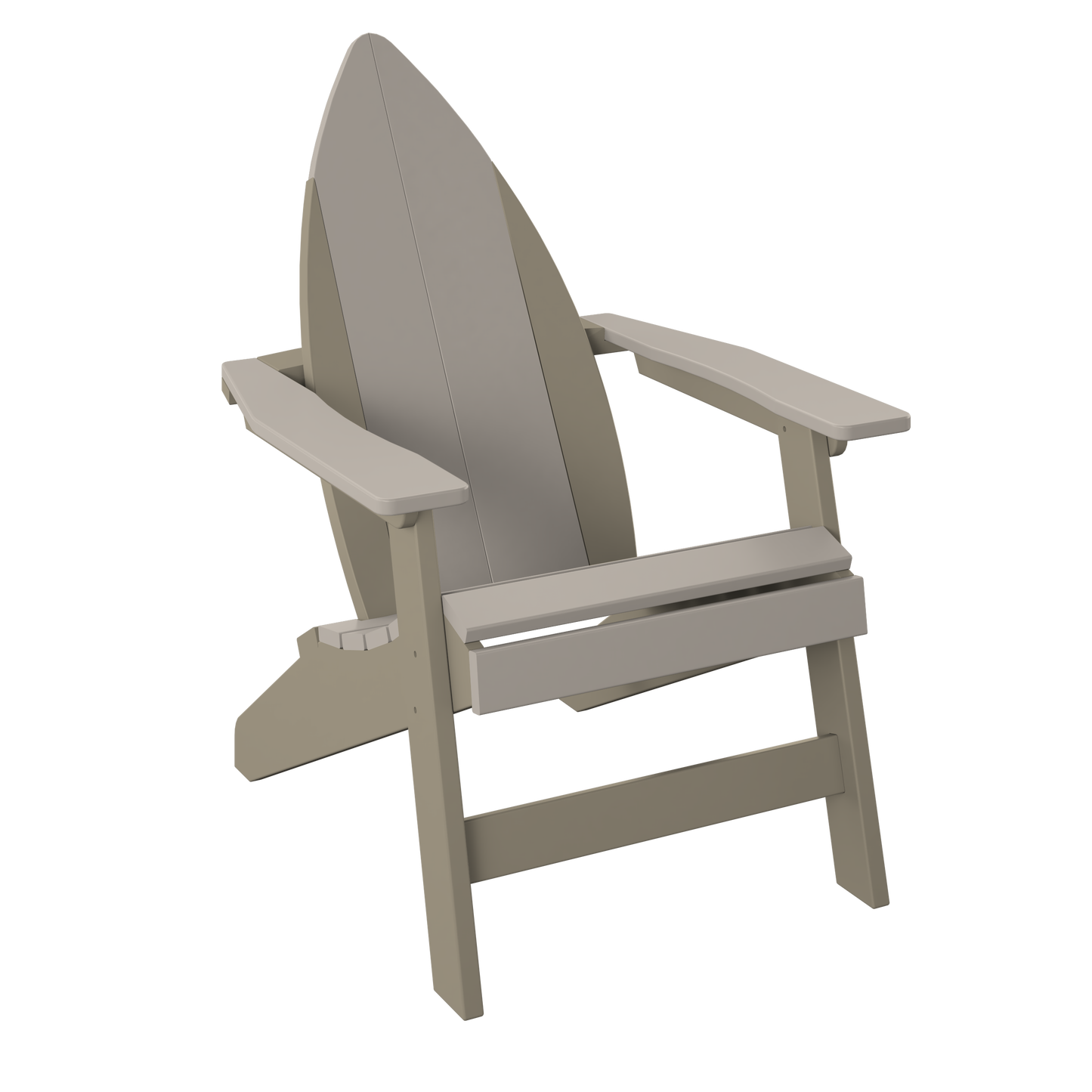 Polybird P81 Surfboard-Nose Adirondack Chair - LEAD TIME TO SHIP 5 BUSINESS DAYS OR LESS