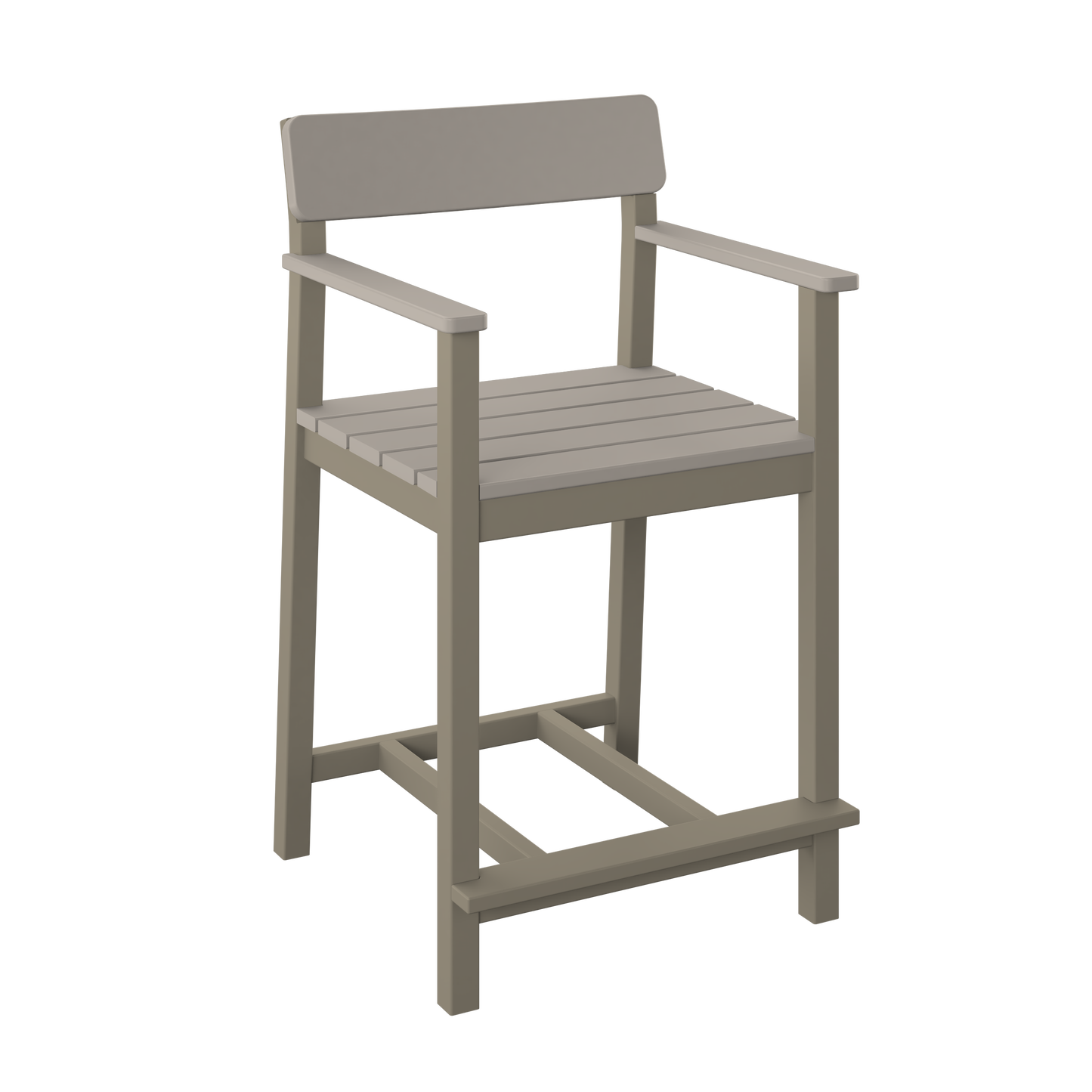 Polybird P95-C Club Dining Chair (COUNTER HEIGHT) - LEAD TIME TO SHIP 5 BUSINESS DAYS OR LESS