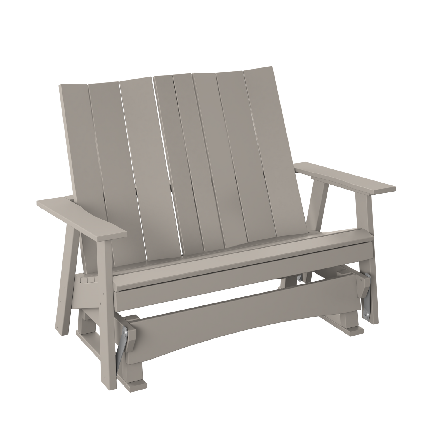 Polybird P63 Modern 4' Glider Bench - LEAD TIME TO SHIP 5 BUSINESS DAYS OR LESS