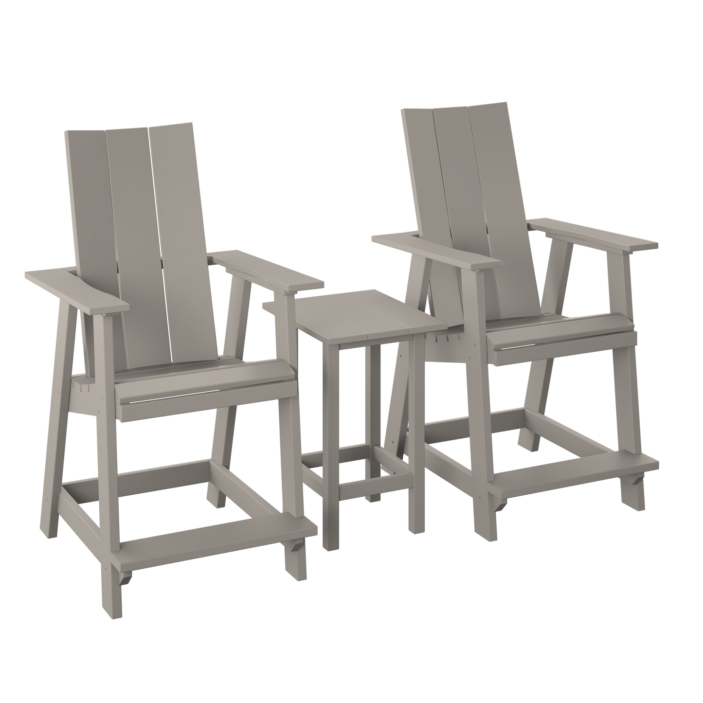 Polybird P67 Modern Balcony Set (COUNTER HEIGHT) - LEAD TIME TO SHIP 7 BUSINESS DAYS OR LESS