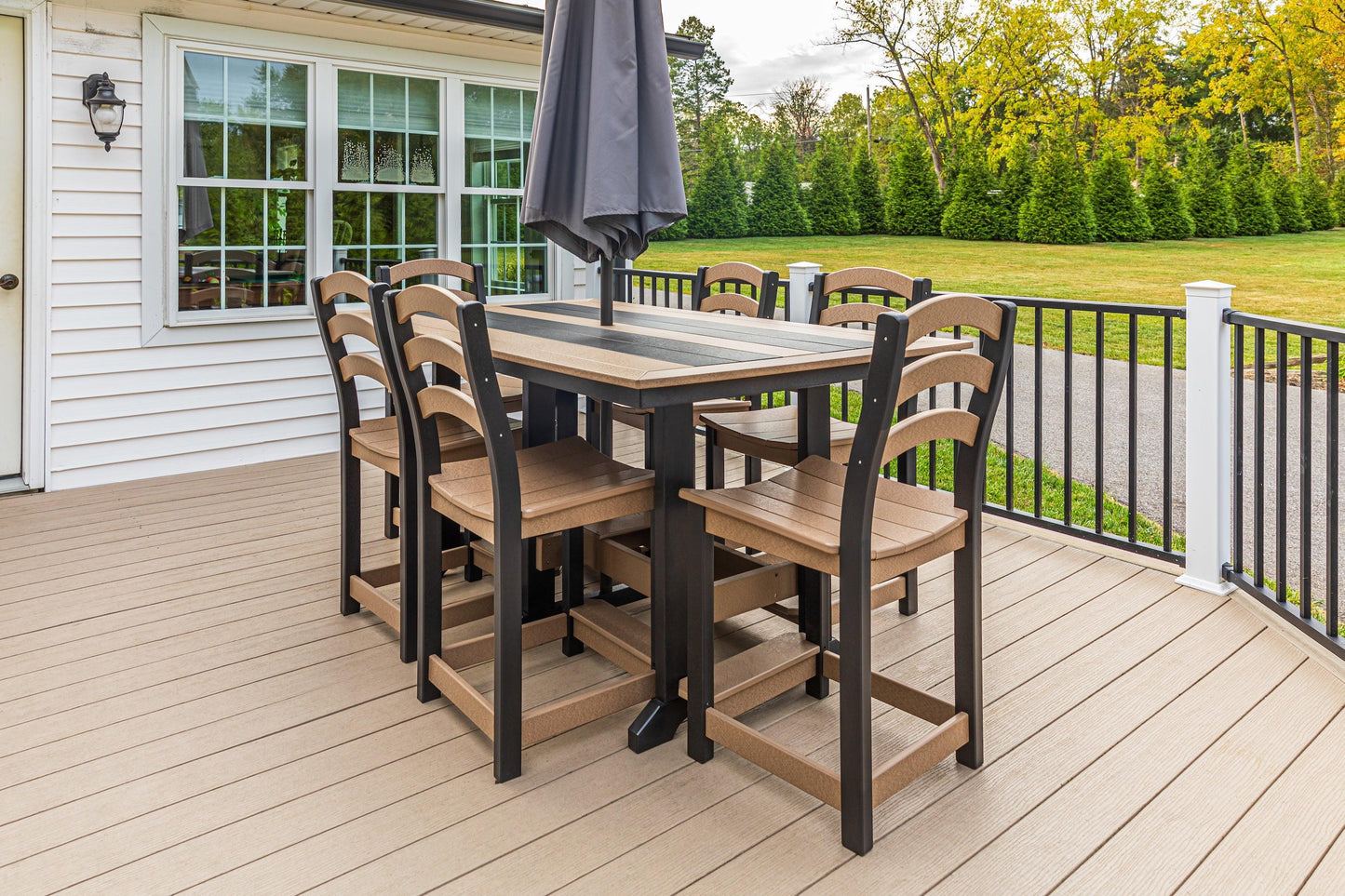 Beaver Dam Outdoor Seabreak Counter Chair (COUNTER HEIGHT) - LEAD TIME TO SHIP 6 WEEKS OR LESS
