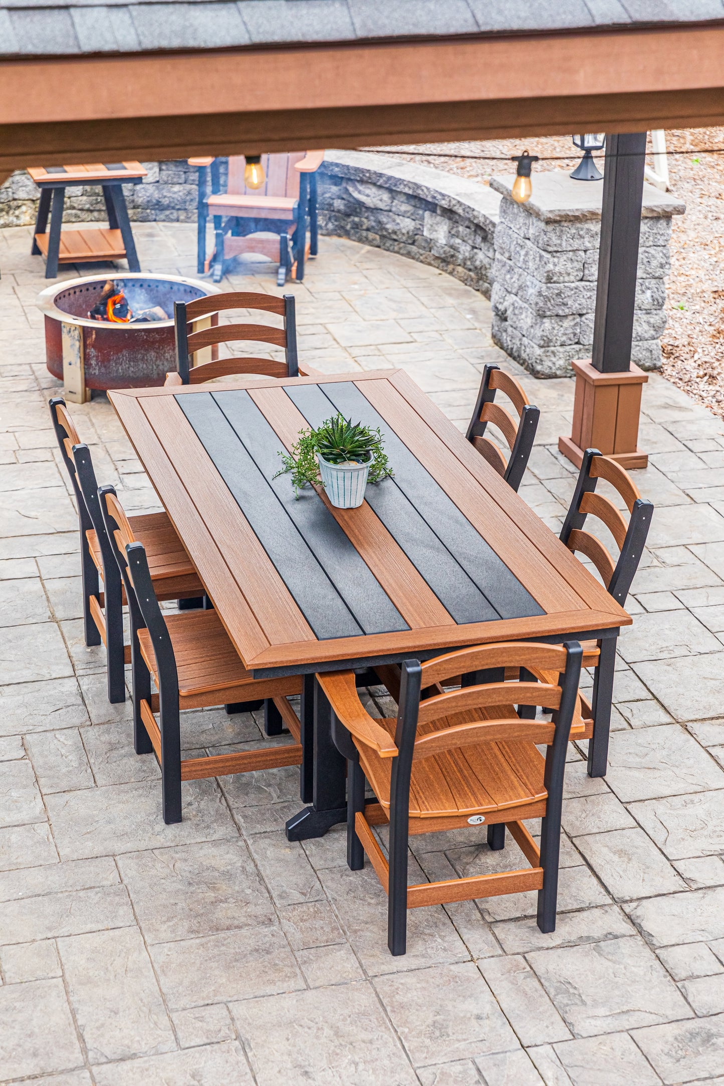 Beaver Dam Outdoor Seabreak Dining Chair w/ Arms (DINING HEIGHT) - LEAD TIME TO SHIP 4 WEEKS OR LESS