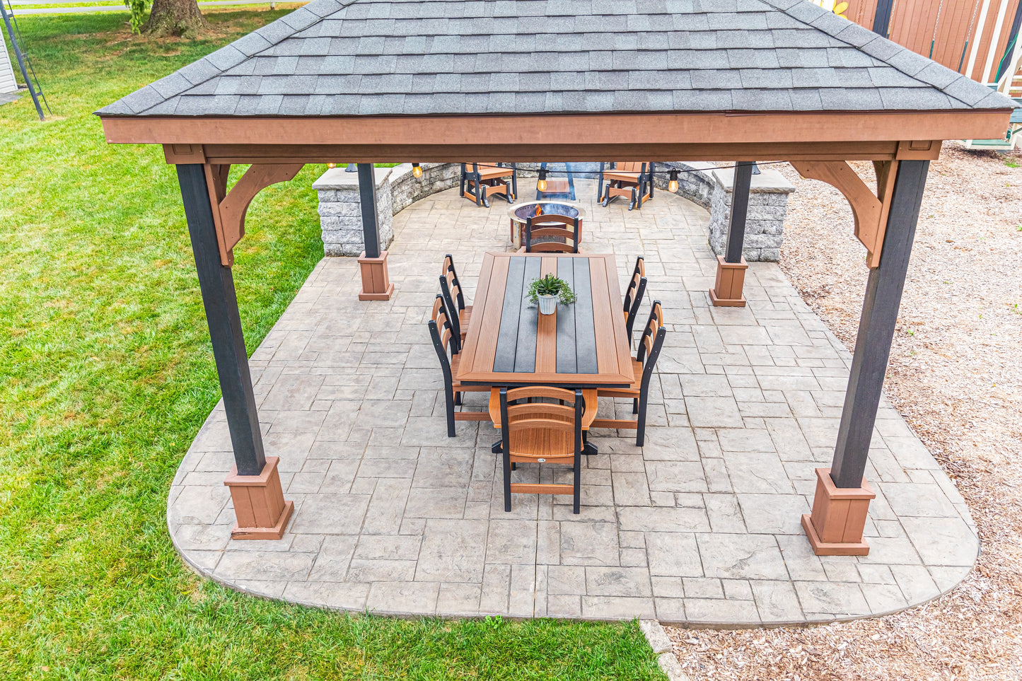 Beaver Dam Outdoor 43"x84" Seabreak Dining Table (DINING HEIGHT) - LEAD TIME TO SHIP 4 WEEKS OR LESS