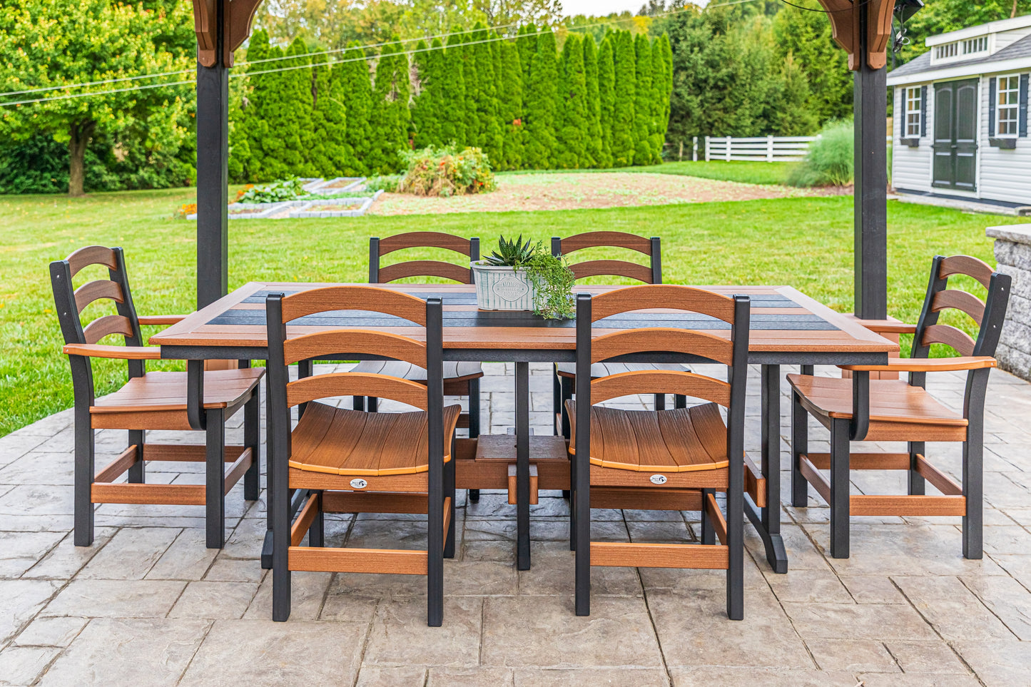 Beaver Dam Outdoor Seabreak Dining Chair w/ Arms (DINING HEIGHT) - LEAD TIME TO SHIP 4 WEEKS OR LESS