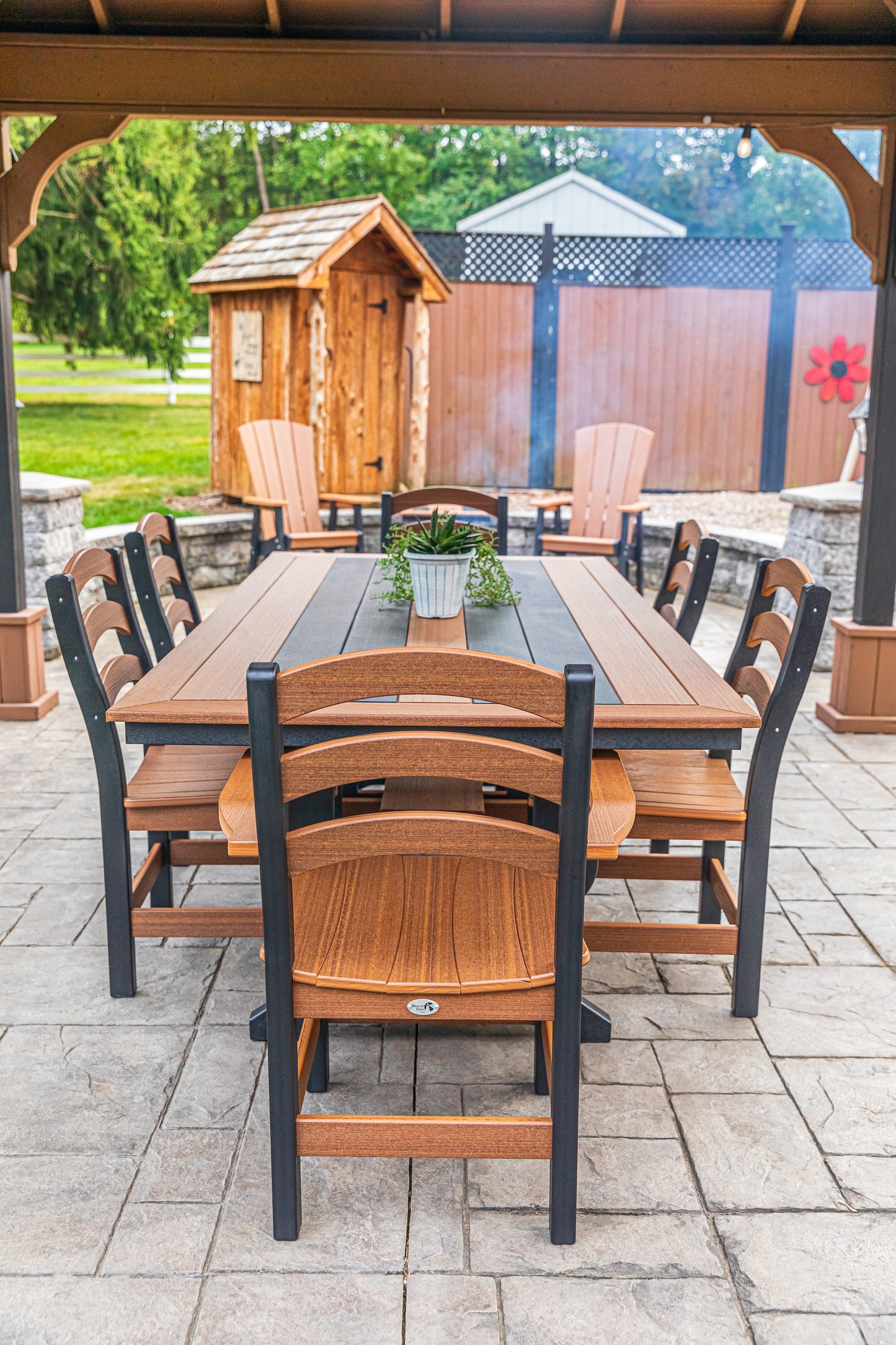 Beaver Dam Outdoor Seabreak Dining Chair w/ Arms (DINING HEIGHT) - LEAD TIME TO SHIP 4 WEEKS OR LESS
