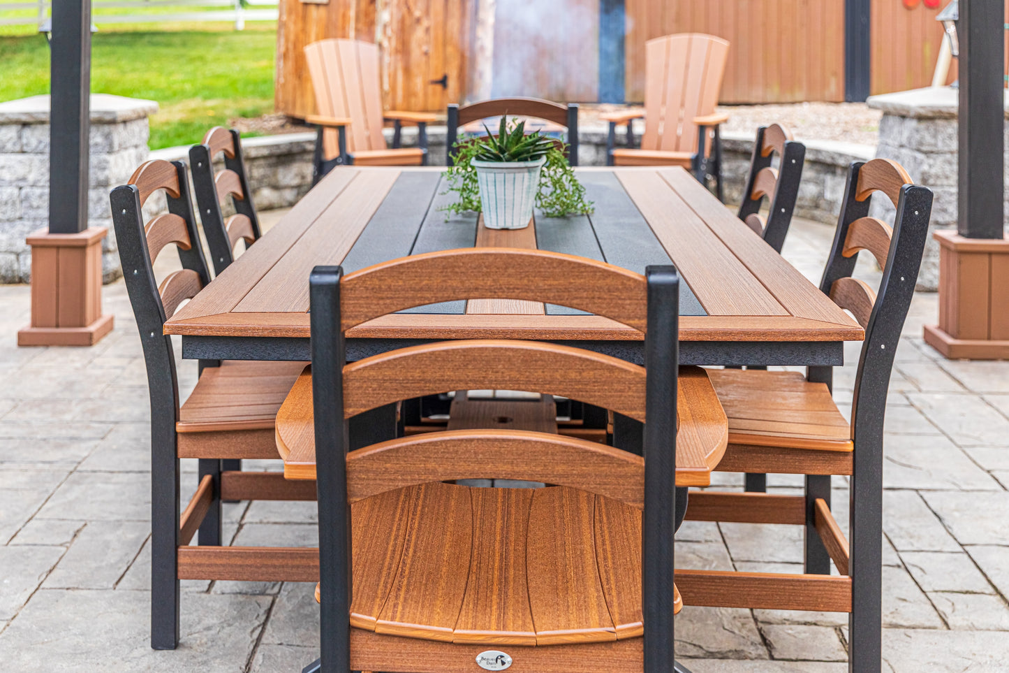 Beaver Dam Outdoor Seabreak Dining Chair w/ Arms (DINING HEIGHT) - LEAD TIME TO SHIP 4 WEEKS OR LESS