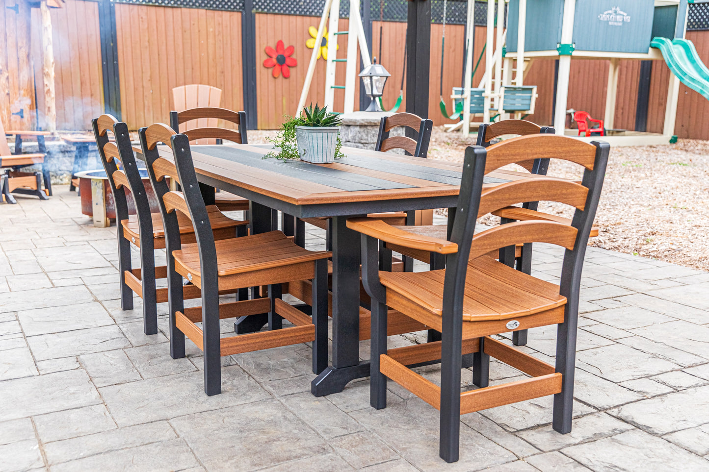 Beaver Dam Outdoor Seabreak Dining Chair w/ Arms (DINING HEIGHT) - LEAD TIME TO SHIP 4 WEEKS OR LESS