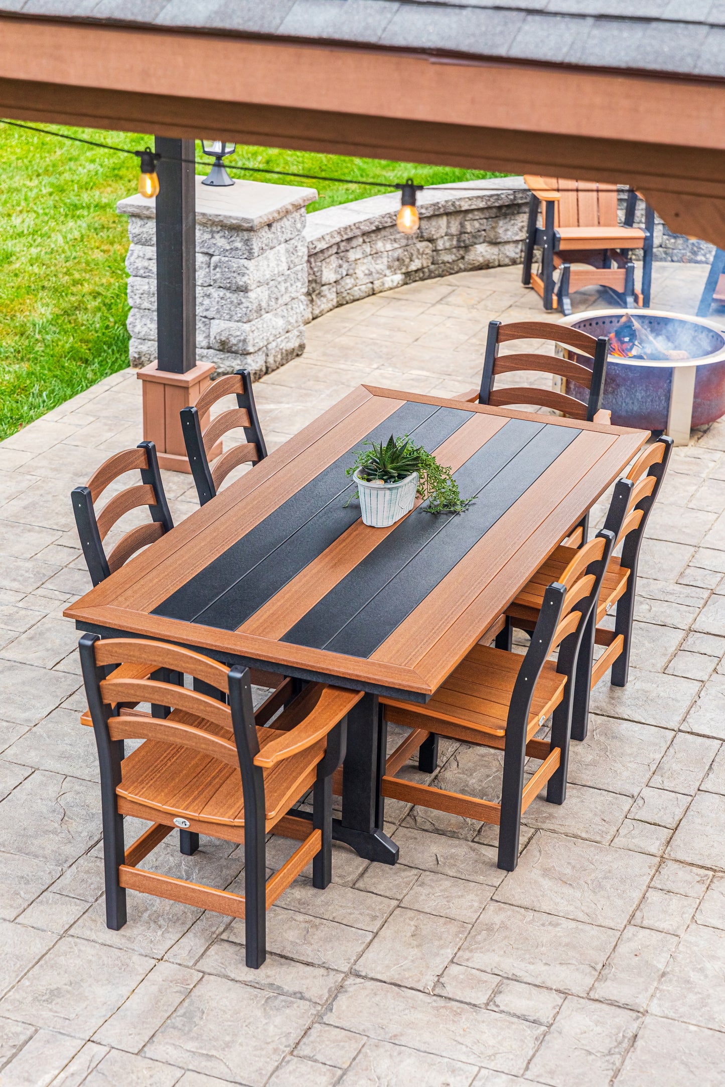 Beaver Dam Outdoor Seabreak Dining Chair w/ Arms (DINING HEIGHT) - LEAD TIME TO SHIP 4 WEEKS OR LESS