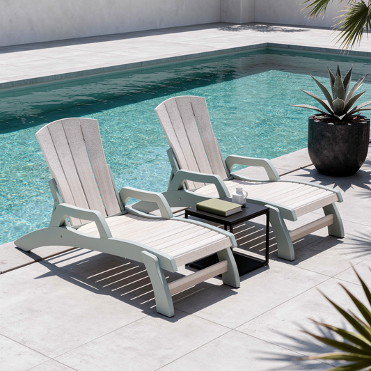 Beaver Dam Outdoor Serenity Chaise Lounge - LEAD TIME TO SHIP 6 WEEKS OR LESS