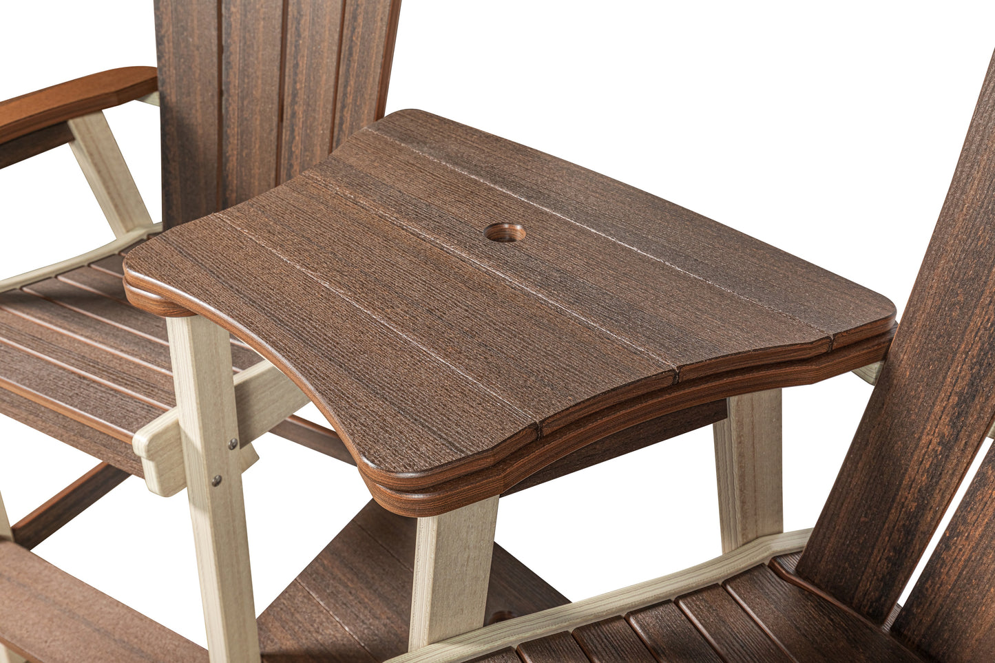 Beaver Dam Outdoor Settee Table (2 piece) - LEAD TIME TO SHIP 6 WEEKS OR LESS