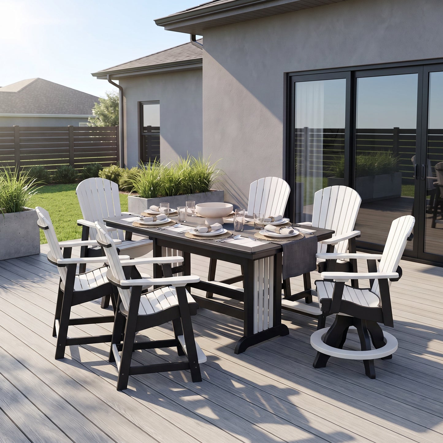 Beaver Dam Outdoor Supreme Swivel Counter Chair