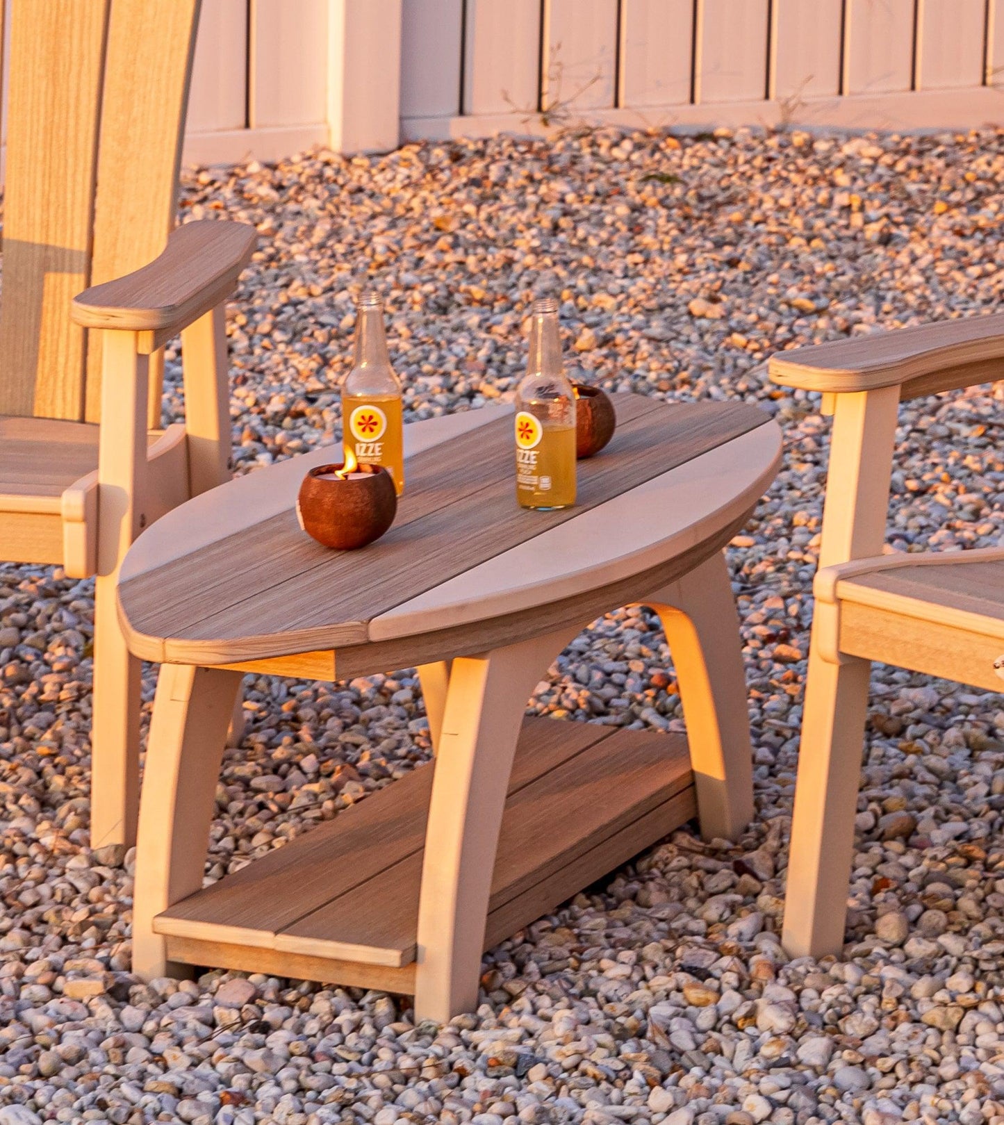 Beaver Dam Woodworks Surf-Aira Coffee Table (TABLE ONLY) - LEAD TIME TO SHIP 4 WEEKS OR LESS