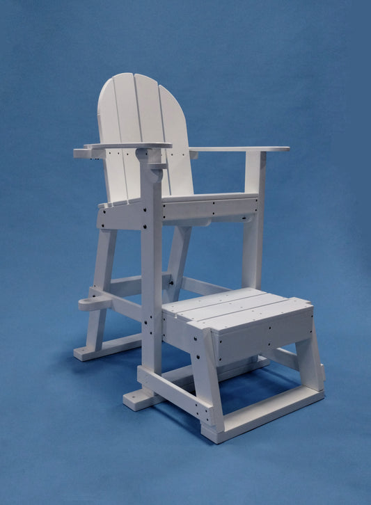 Tailwind Furniture Recycled Plastic Small Lifeguard Chair - LG-500 - Seat Height: 30" - LEAD TIME TO SHIP 4 WEEKS OR LESS