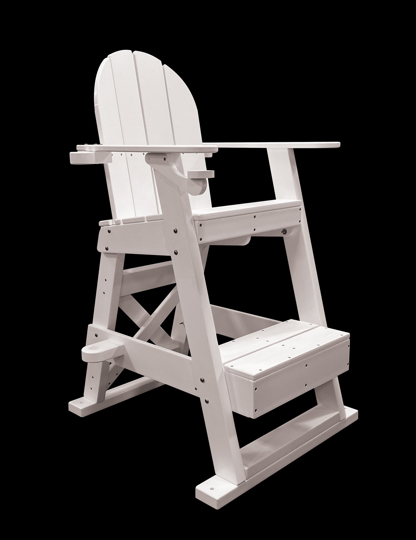 Tailwind Furniture Recycled Plastic Small Lifeguard Chair - LG-505 - Seat Height 30" - LEAD TIME TO SHIP 12 TO 15 BUSINESS DAYS