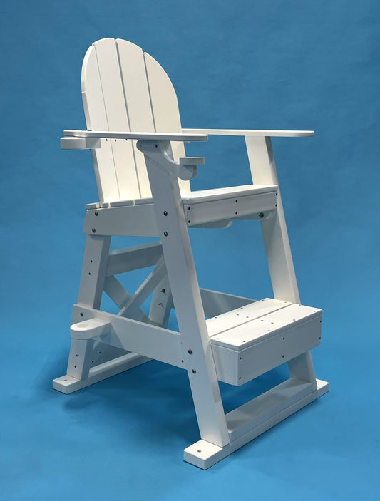 Tailwind Furniture Recycled Plastic Small Lifeguard Chair - LG-505 - Seat Height 30" - LEAD TIME TO SHIP 10 TO 12 BUSINESS DAYS