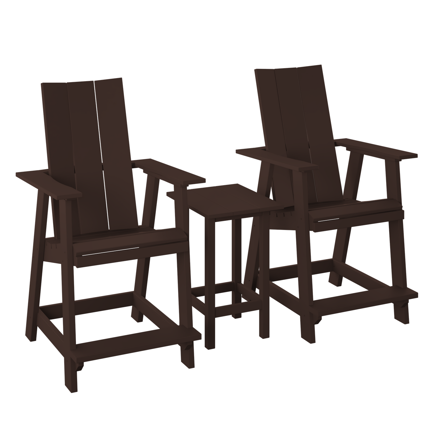 Polybird P67 Modern Balcony Set (COUNTER HEIGHT) - LEAD TIME TO SHIP 7 BUSINESS DAYS OR LESS