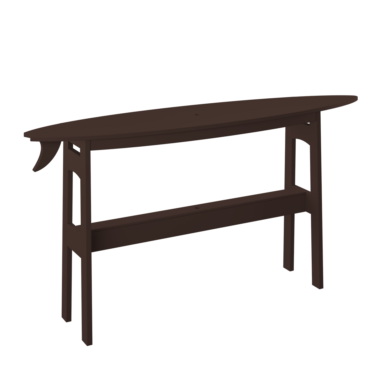 Polybird P88-C Surfboard 72" Table (COUNTER HEIGHT) - LEAD TIME TO SHIP 5 BUSINESS DAYS OR LESS