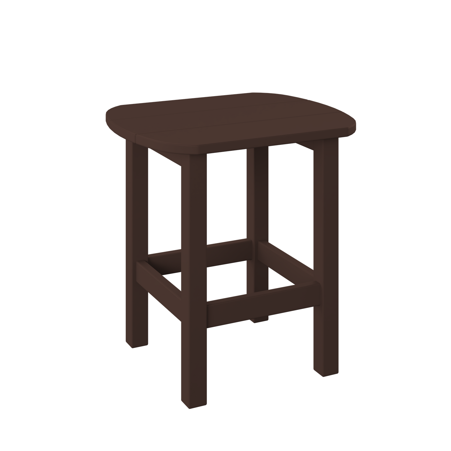 Polybird P52 Oval End Table - LEAD TIME TO SHIP 7 BUSINESS DAYS OR LESS