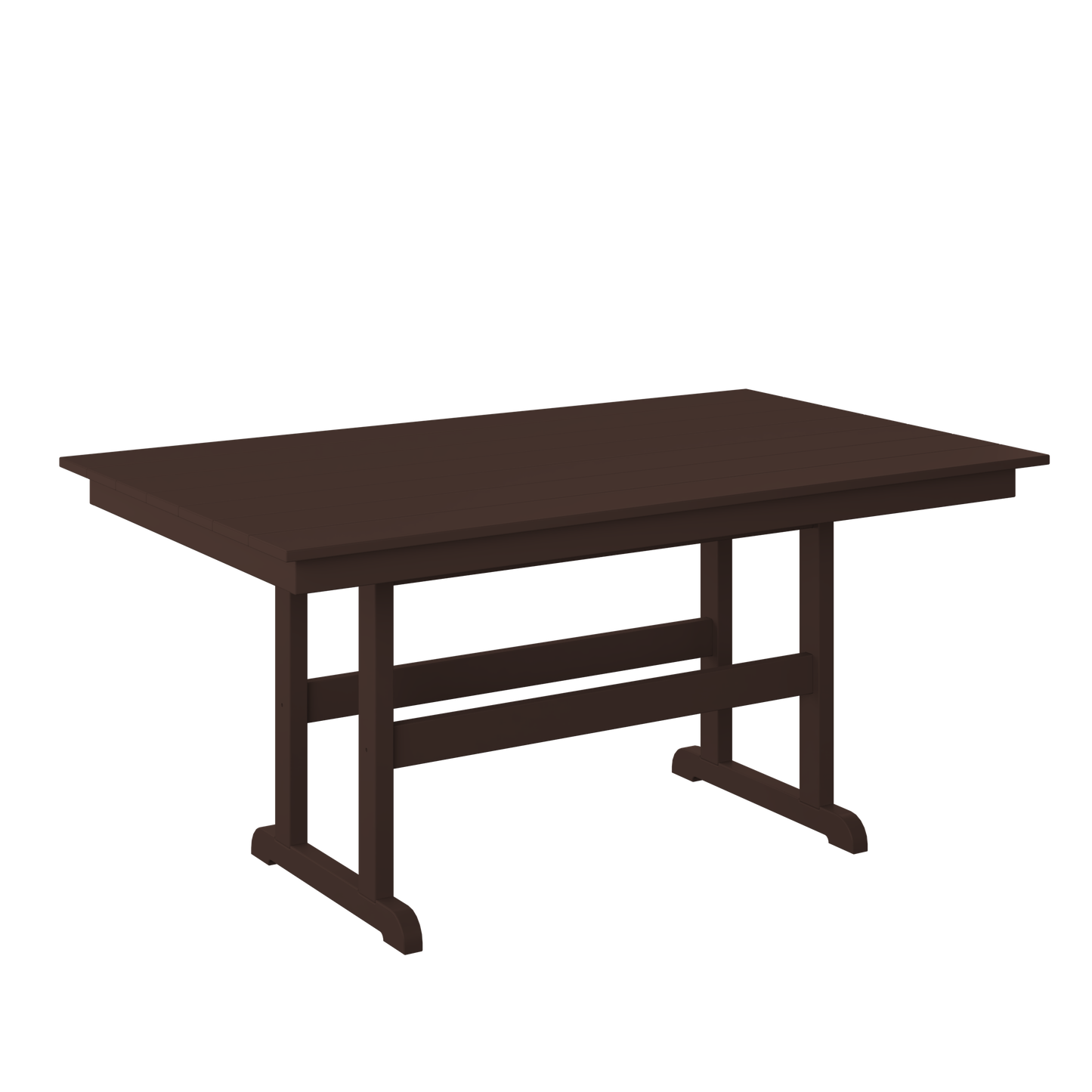 Polybird P19-R 38" X 64" Dining Table (DINING HEIGHT) - LEAD TIME TO SHIP 5 BUSINESS DAYS OR LESS
