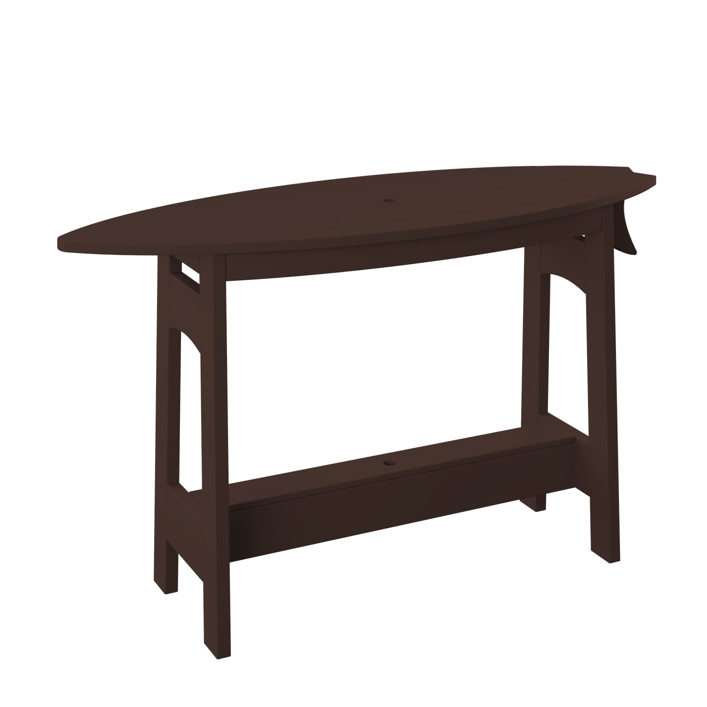 Polybird P87-R Surfboard Table 48" (DINING HEIGHT) - LEAD TIME TO SHIP 5 BUSINESS DAYS OR LESS