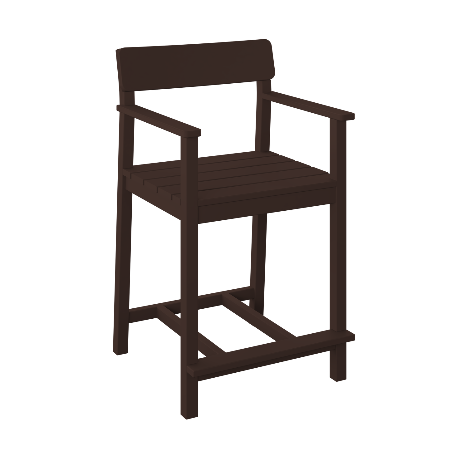 Polybird P95-C Club Dining Chair (COUNTER HEIGHT) - LEAD TIME TO SHIP 5 BUSINESS DAYS OR LESS