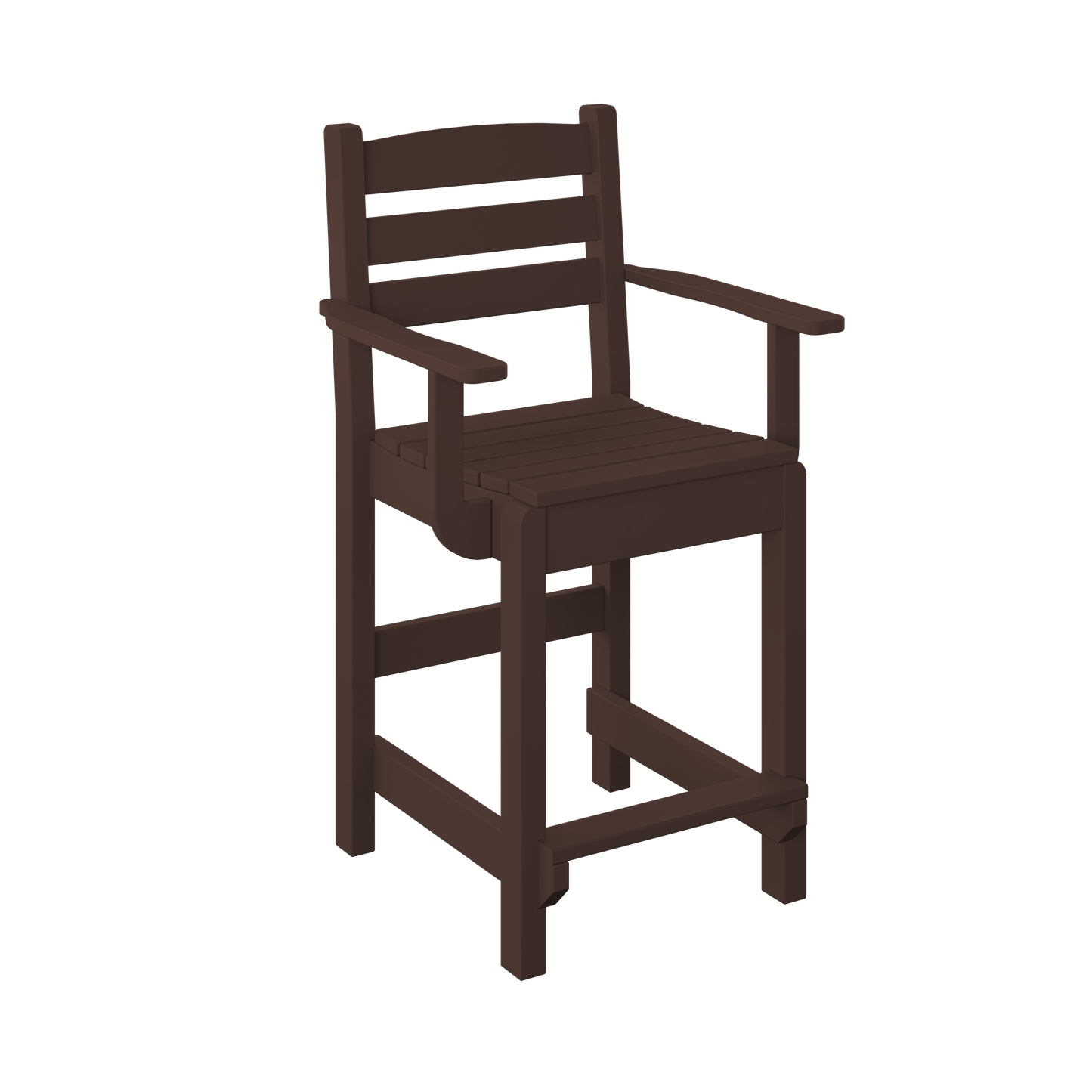 Polybird P11-C Captain Dining Chair (COUNTER HEIGHT)- LEAD TIME TO SHIP 5 BUSINESS DAYS OR LESS