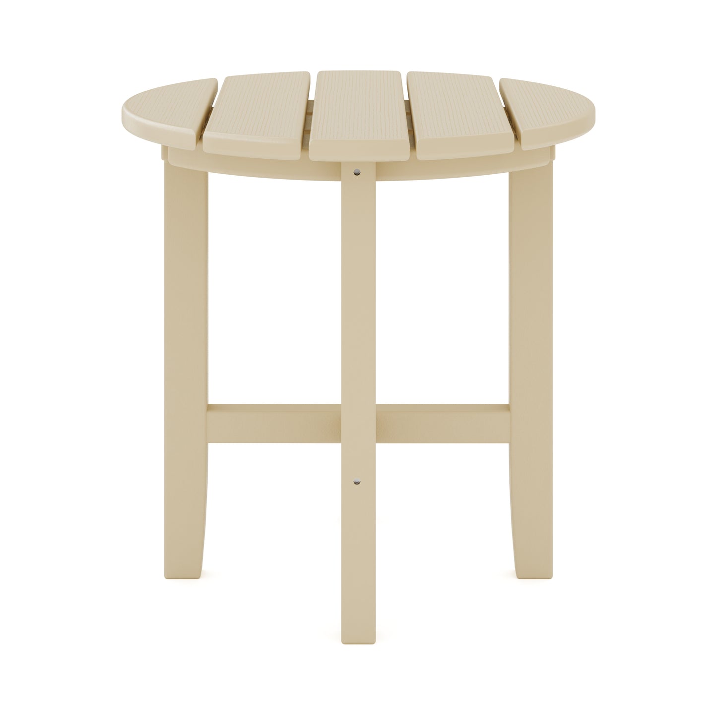 Sopoly 18" Recycled Plastic Classic Round Side Table - LEAD TIME TO SHIP 5 BUSINESS DAYS OR LESS