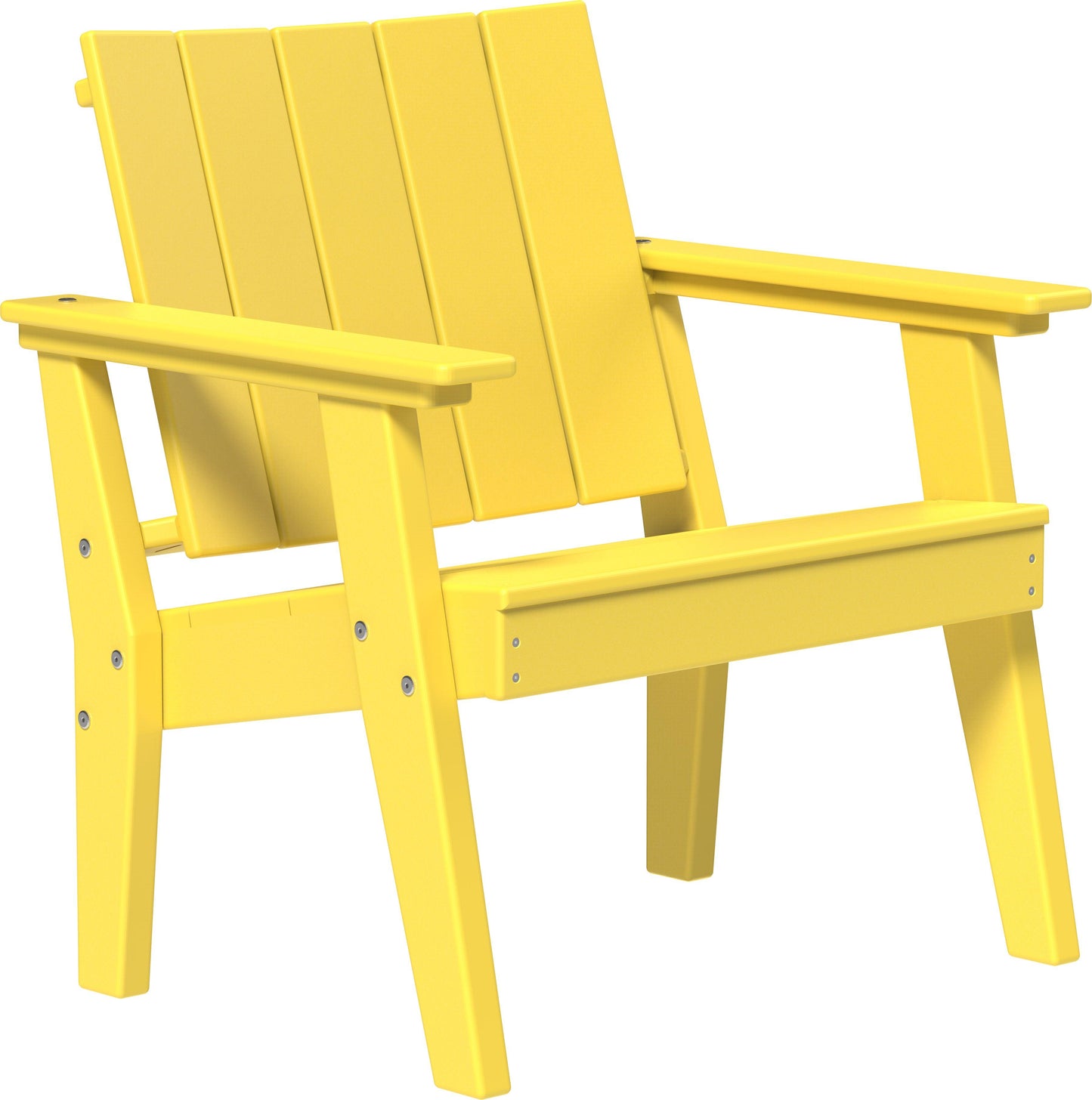 LuxCraft Recycled Plastic Urban Chat Deck Chair - LEAD TIME TO SHIP 10 TO 12 BUSINESS DAYS